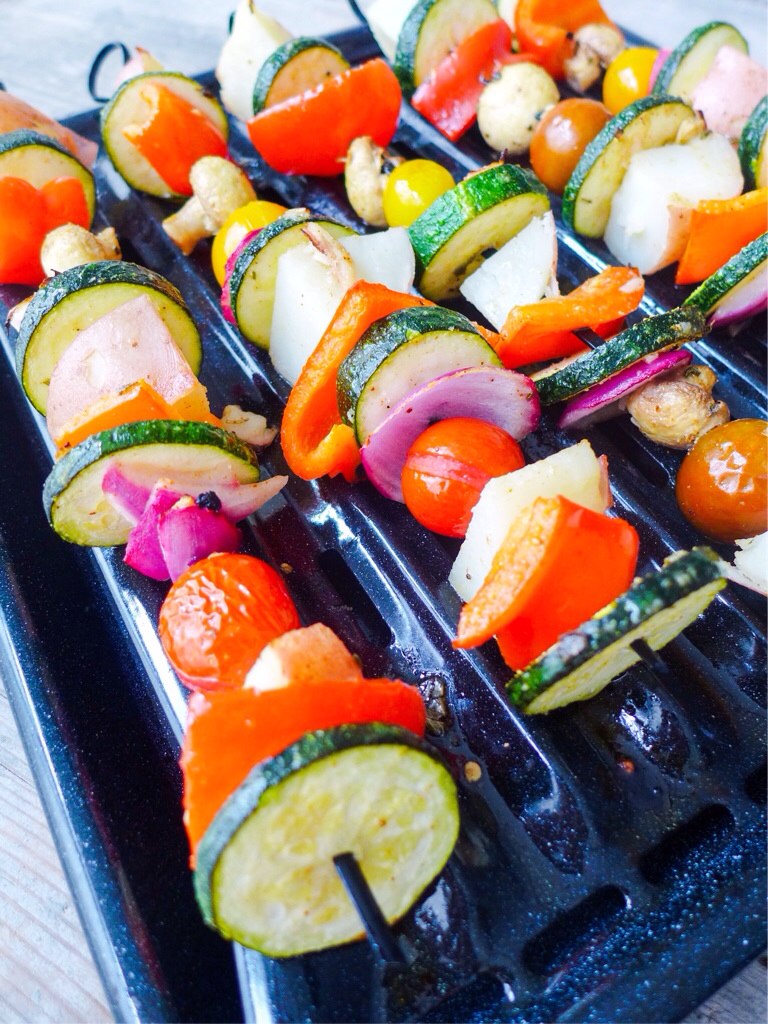 Veggie BBQ Skewers — Project Sunny
