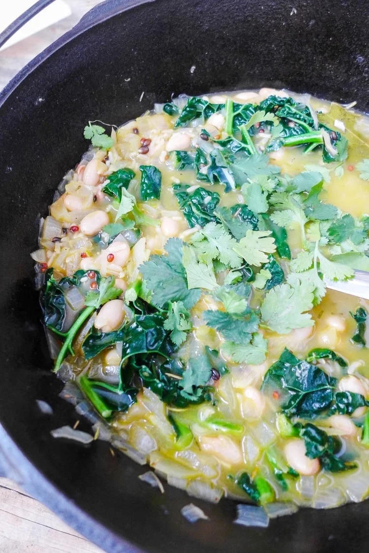 Kale and White Bean Soup