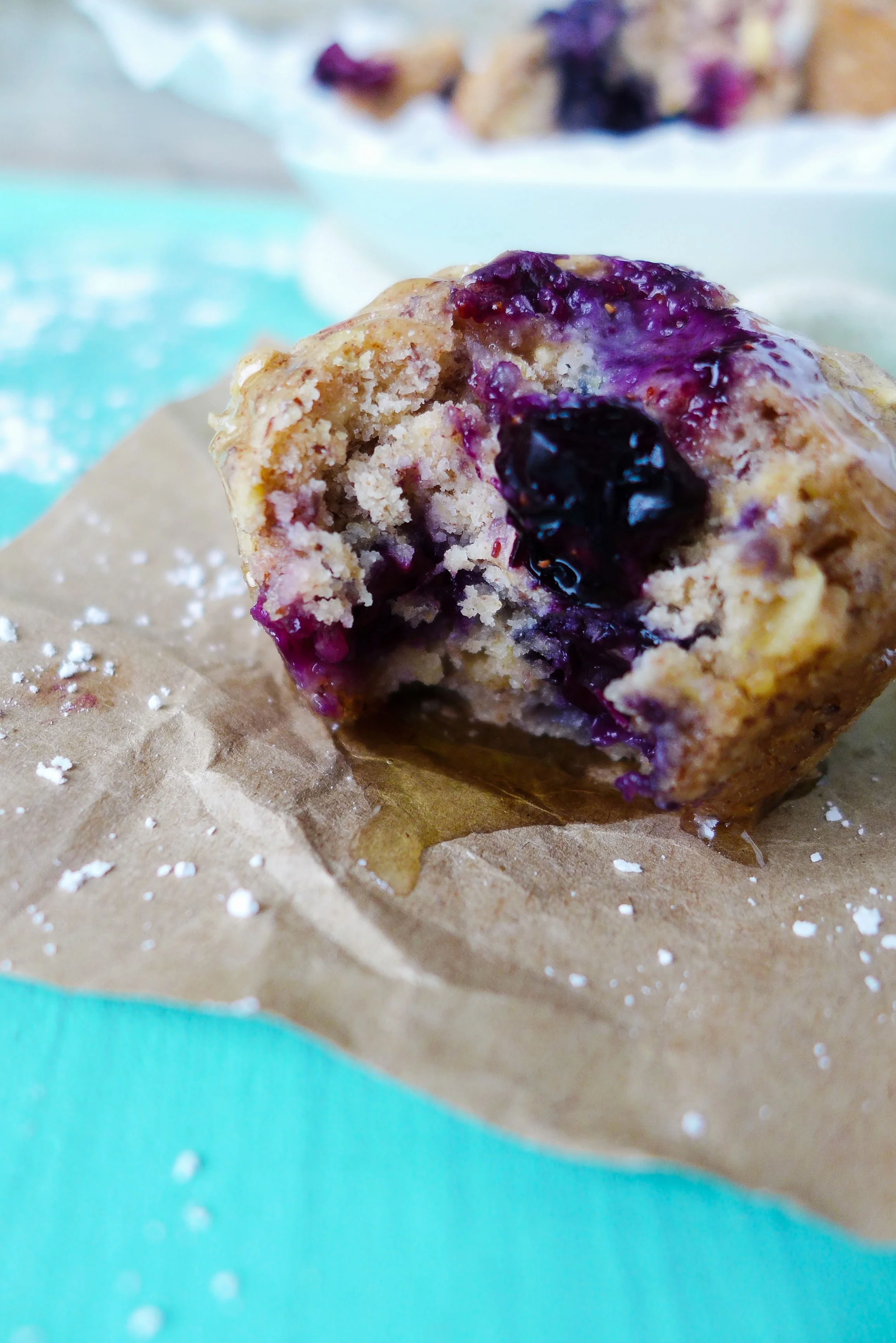 Blueberry Breakfast Muffins (Vegan &amp; Gluten-Free!)