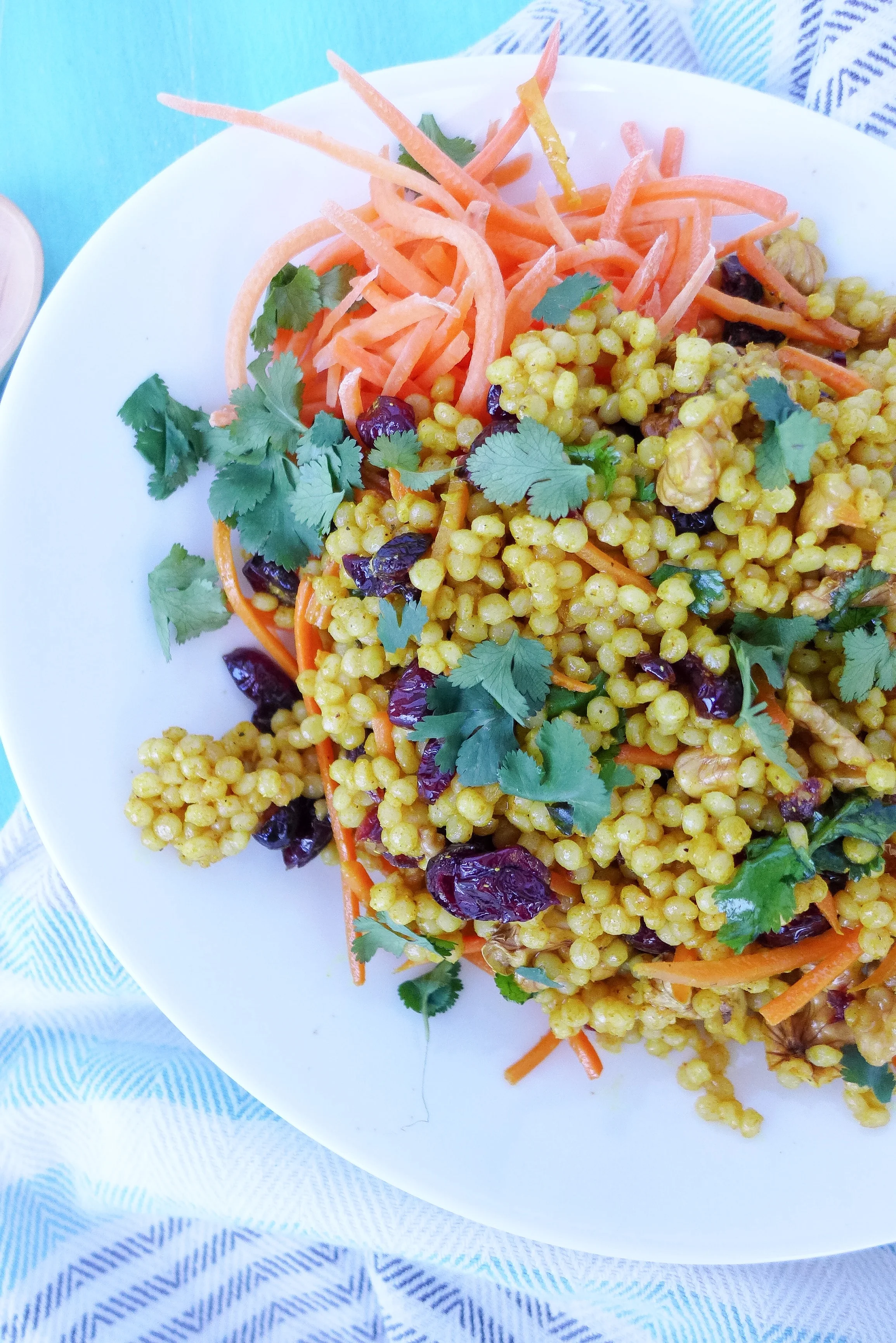 Vegan Curried Couscous Salad
