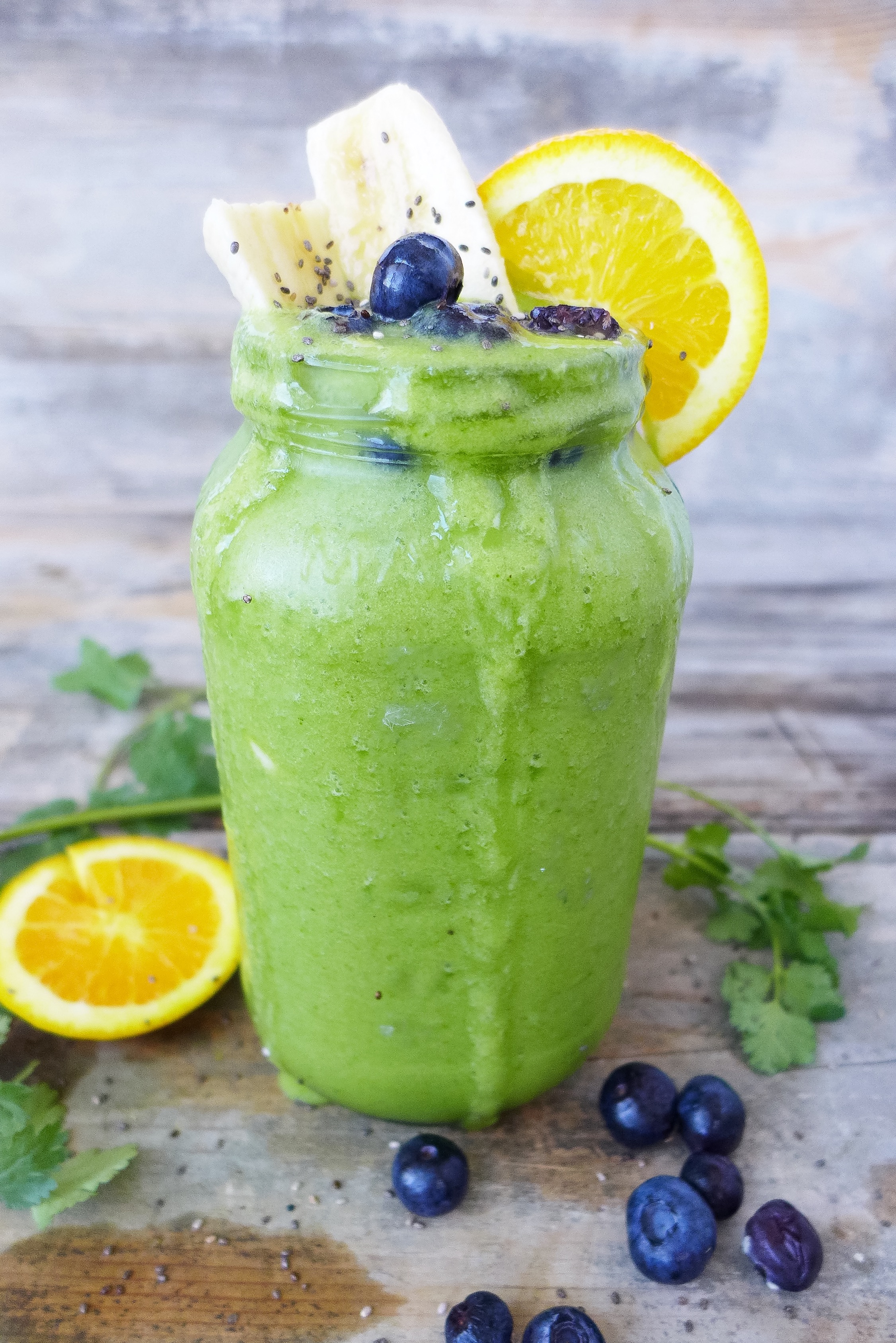 Mood-Boosting Island Green Smoothie