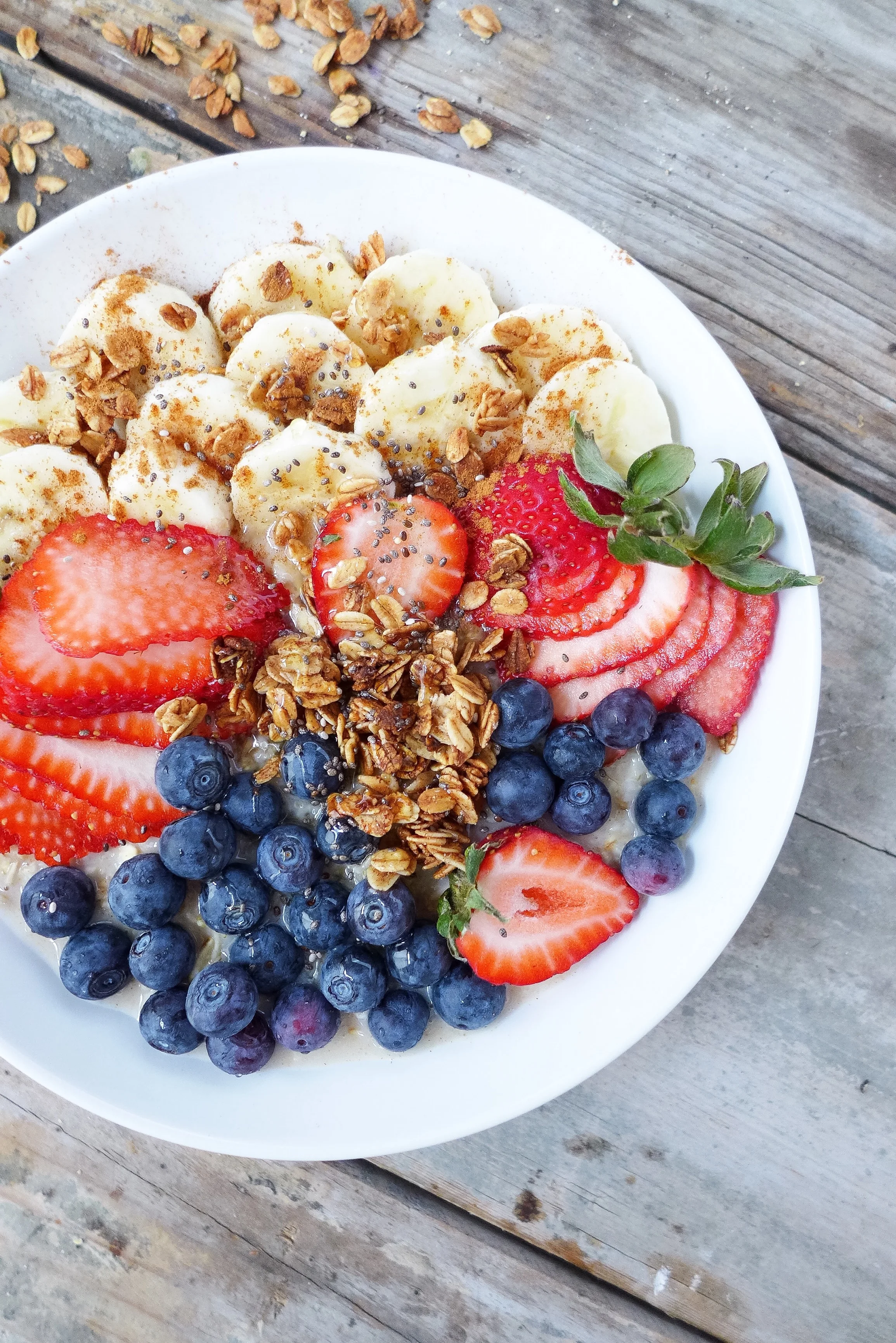 Spring Berry Oatmeal Bowl