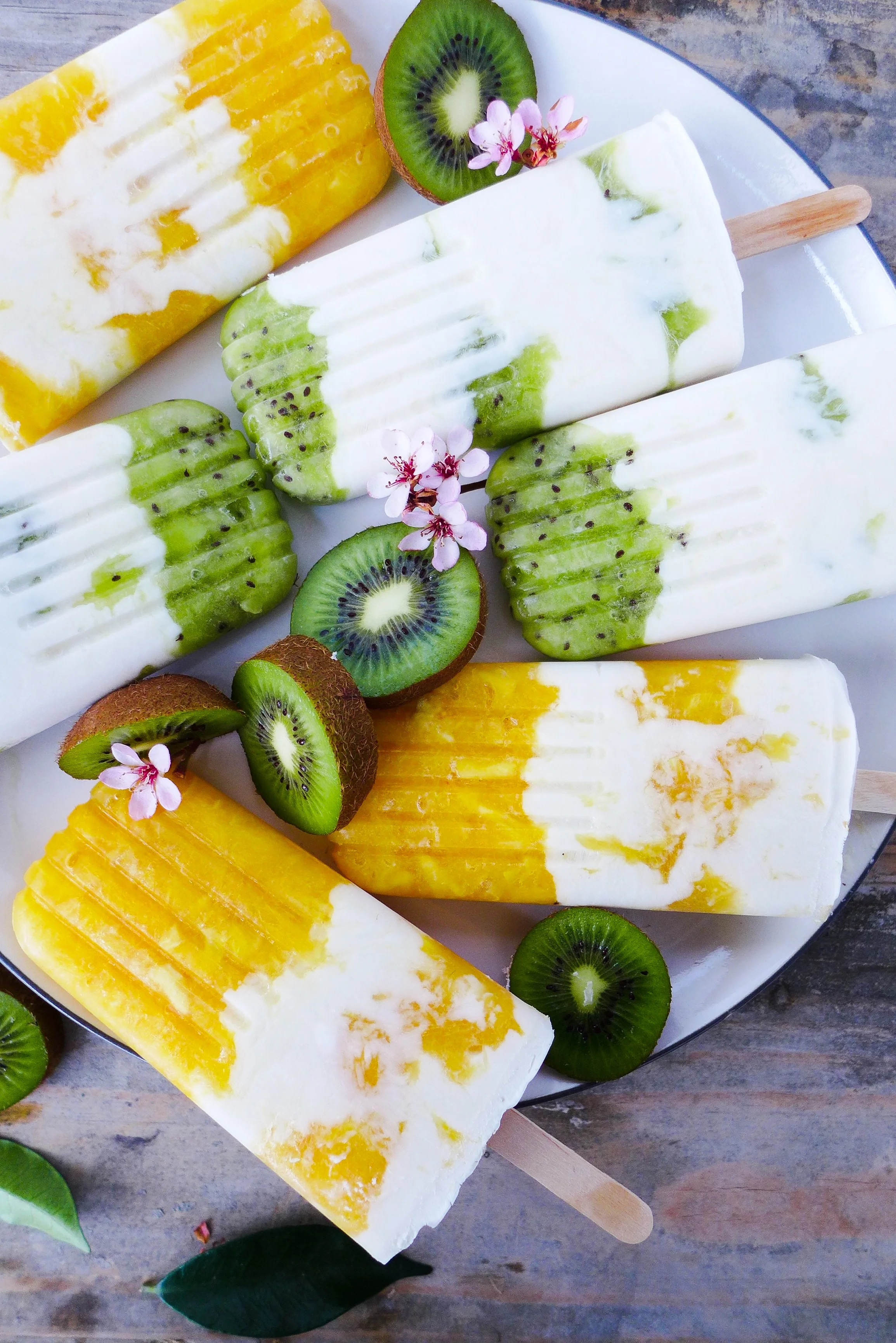 Citrus &amp; Cream DIY Popsicles 