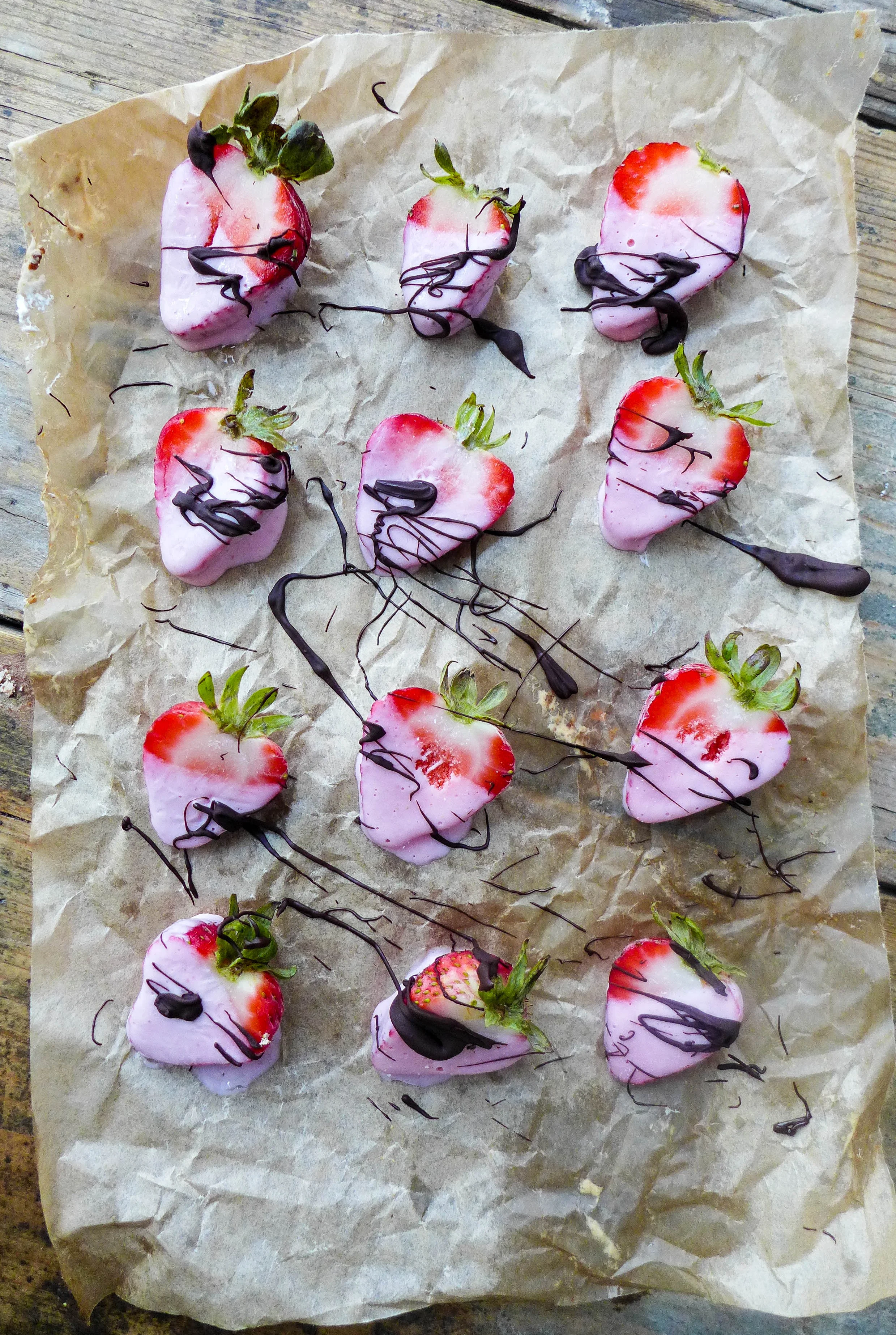 Yogurt Dipped Strawberries