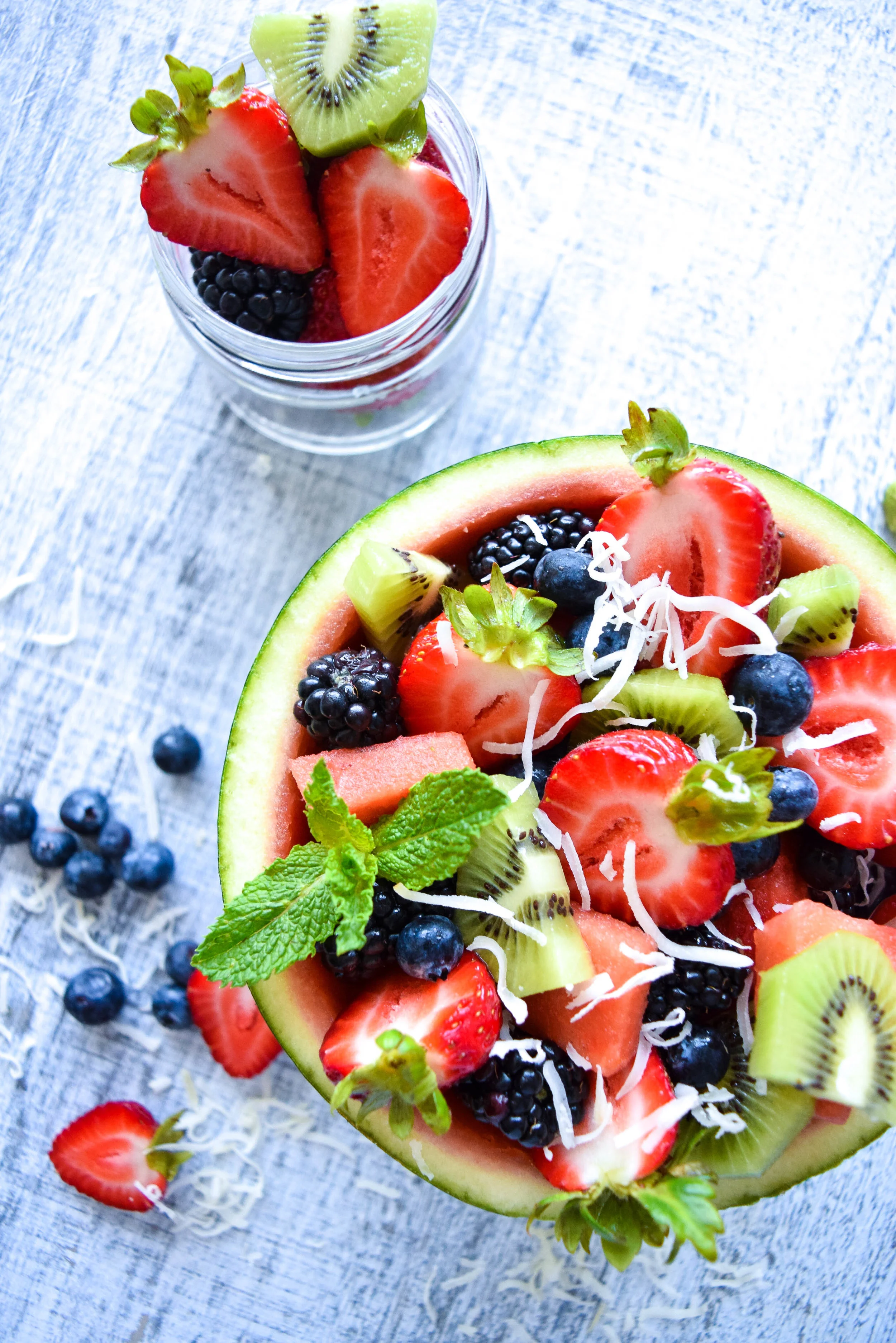 Festive Summer Fruit Salad 