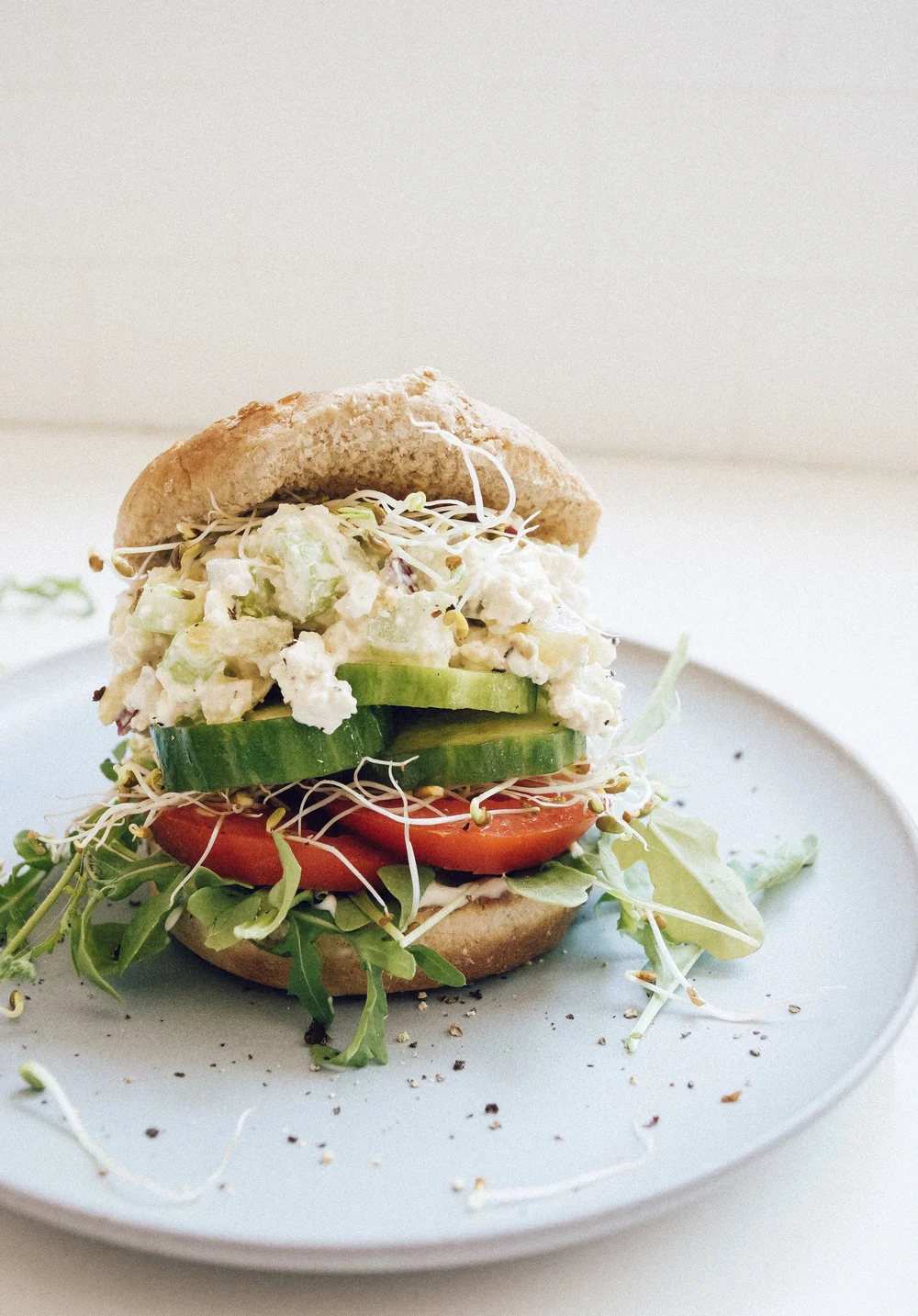 Tofu Egg Salad Sandwich — Project Sunny