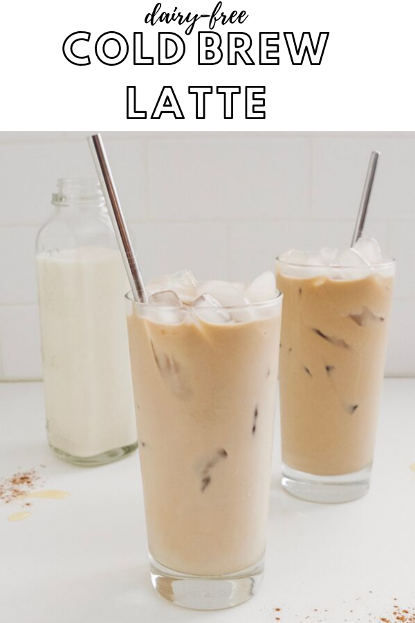 Cold brew latte, 3 ways, Recipe