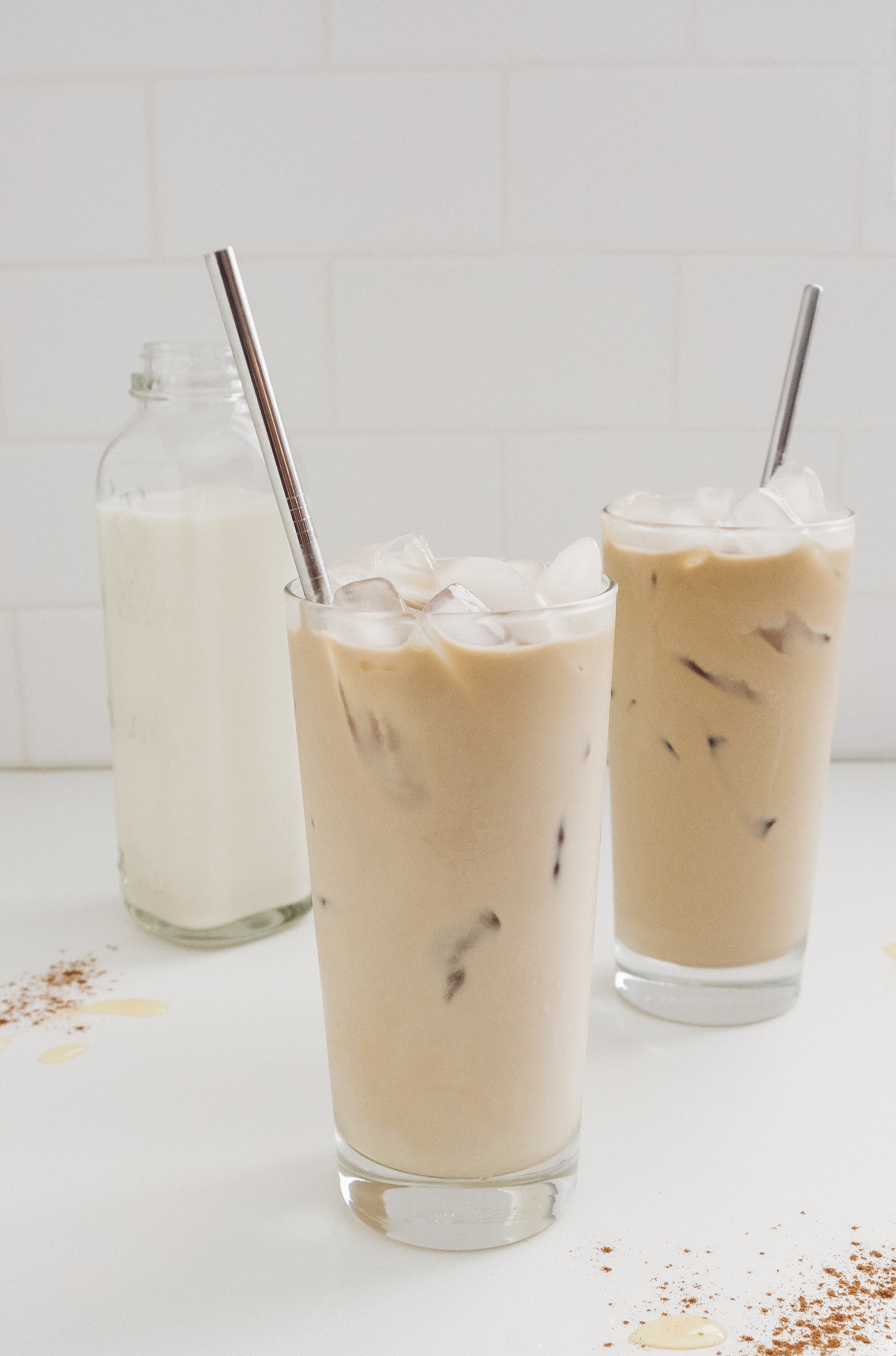 The Easiest Dairy-Free Cold Brew Latte Recipe