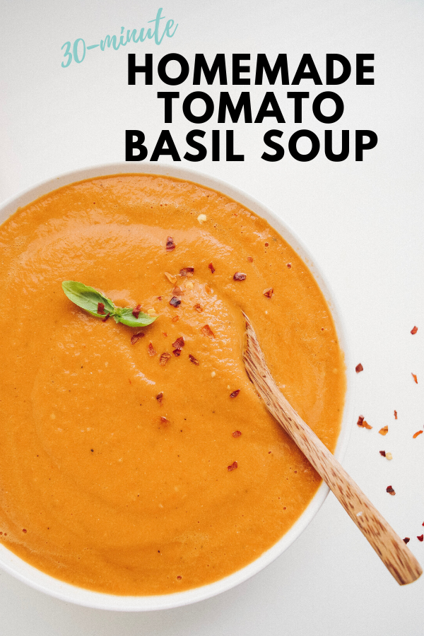 Roasted Tomato Basil Soup — Project Sunny
