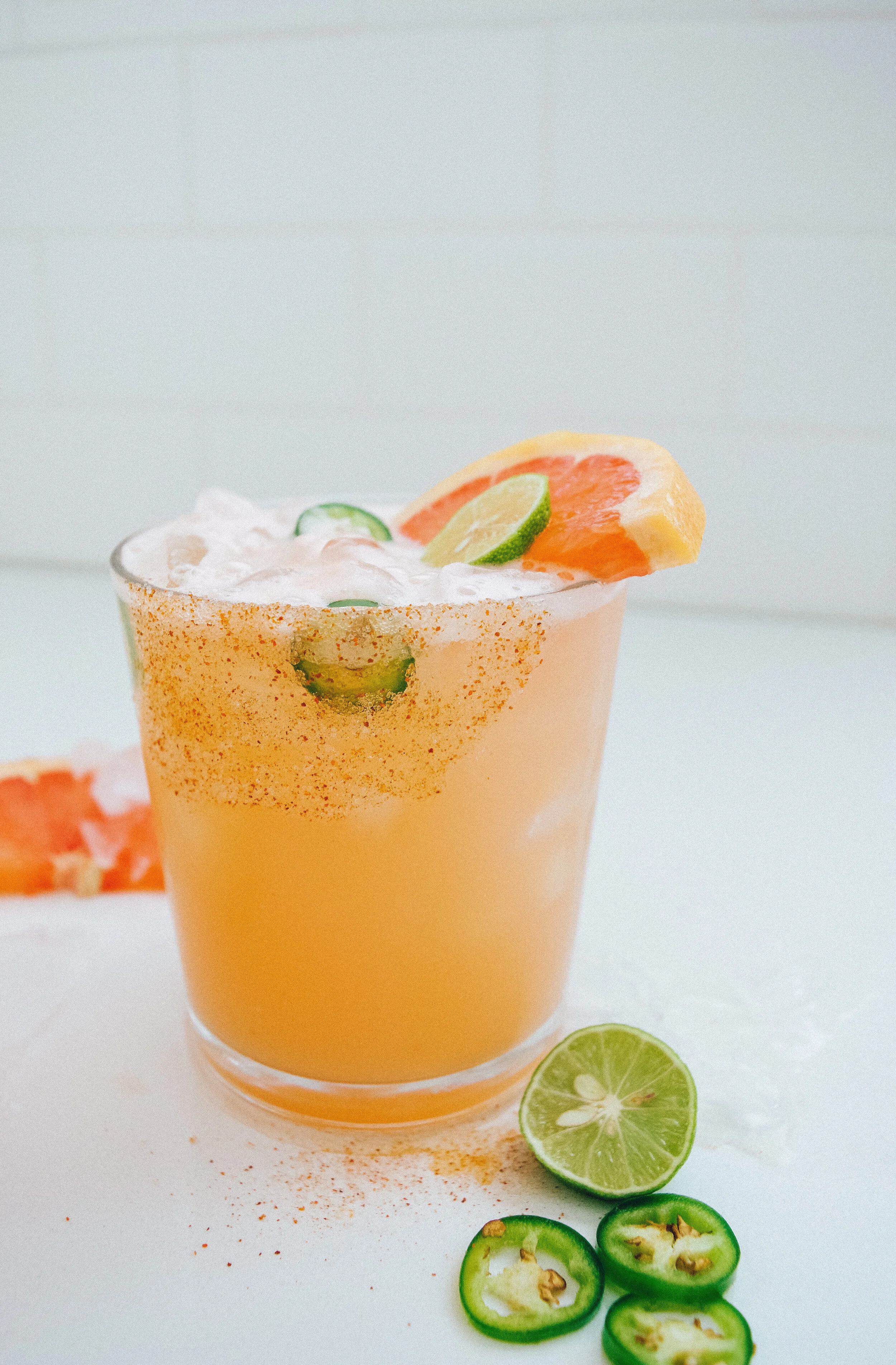 Spicy Grapefruit Margarita 