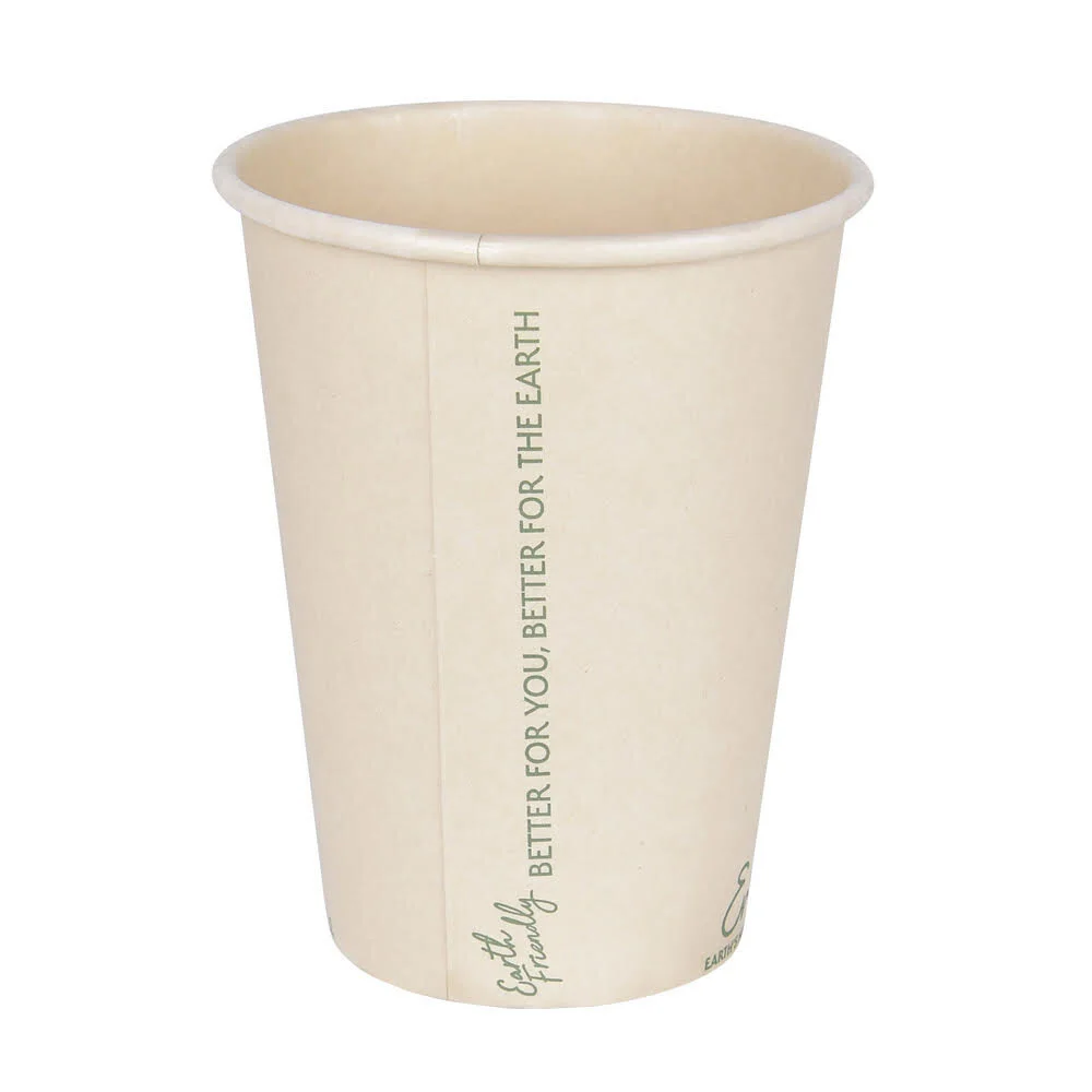 100 Compostable Disposable Coffee Cups [12oz 320 Pack] — Earth's