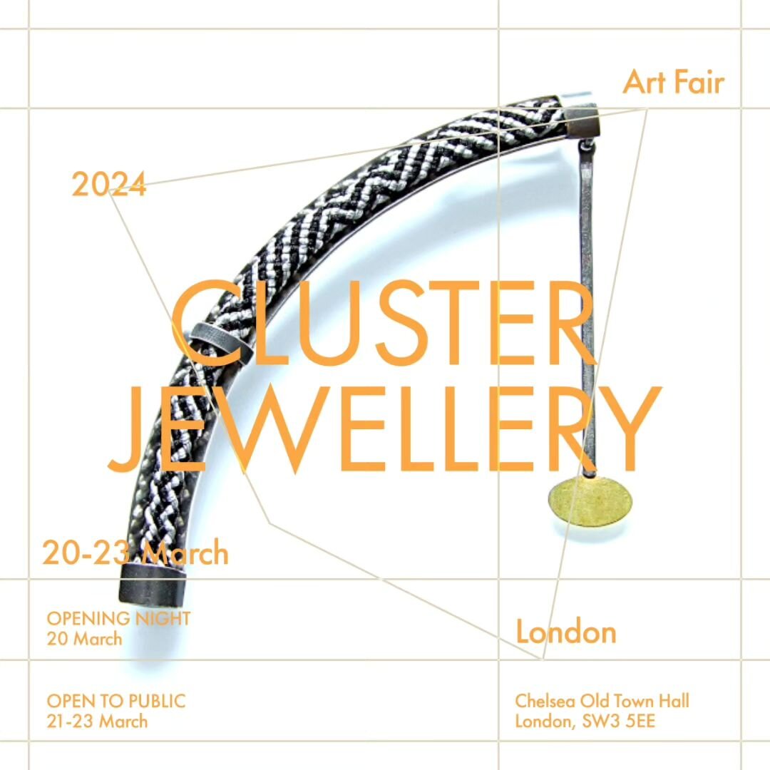 ✨Cluster Jewellery 2024✨

Next week: 20th - 23rd March

👉Location: Chelsea Town Hall, King's Rd., London

👉Times:

Opening Night, 20th March: 5 - 8pm
21- 23 March: 12 noon - 8pm

🎫 Tickets: There is Free Entry! To get your ticket please register a