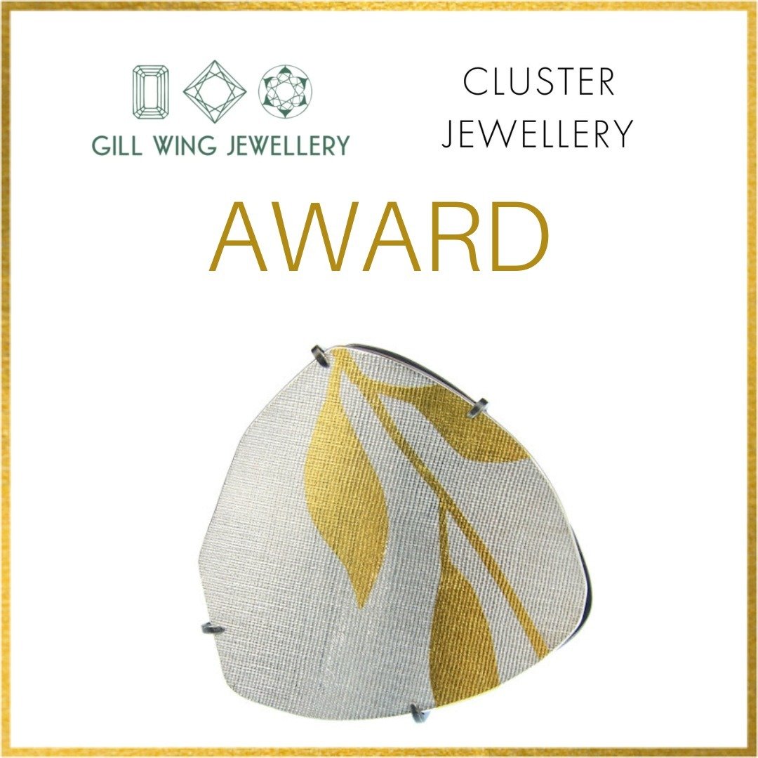 ⭐I am incredibly proud and happy to announce that I have been awarded the Gill Wing Jewellery Award at the recent Cluster Jewellery Fair @cluster__contemporaryjewellery which took place at Chelsea Town Hall, London.

Sarah Burns of @gillwingjewellery