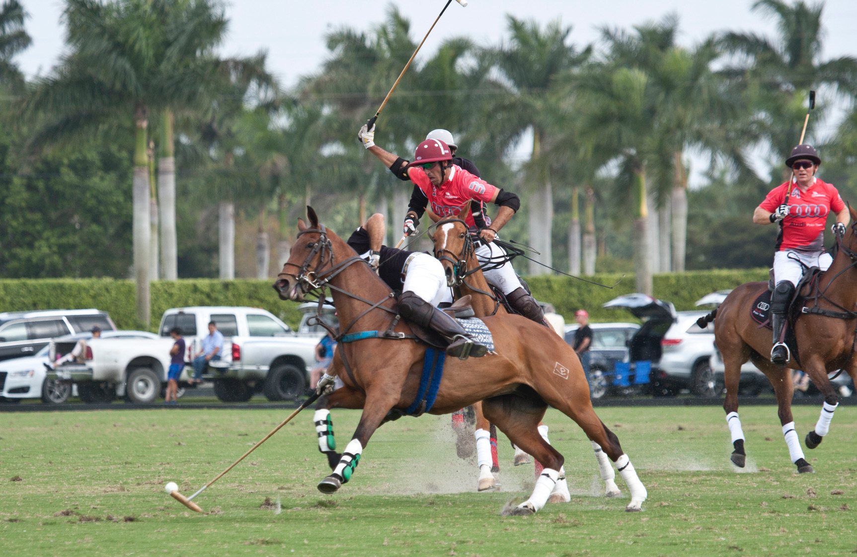 Alejandro Novillo Astrada of Audi on the defense.
