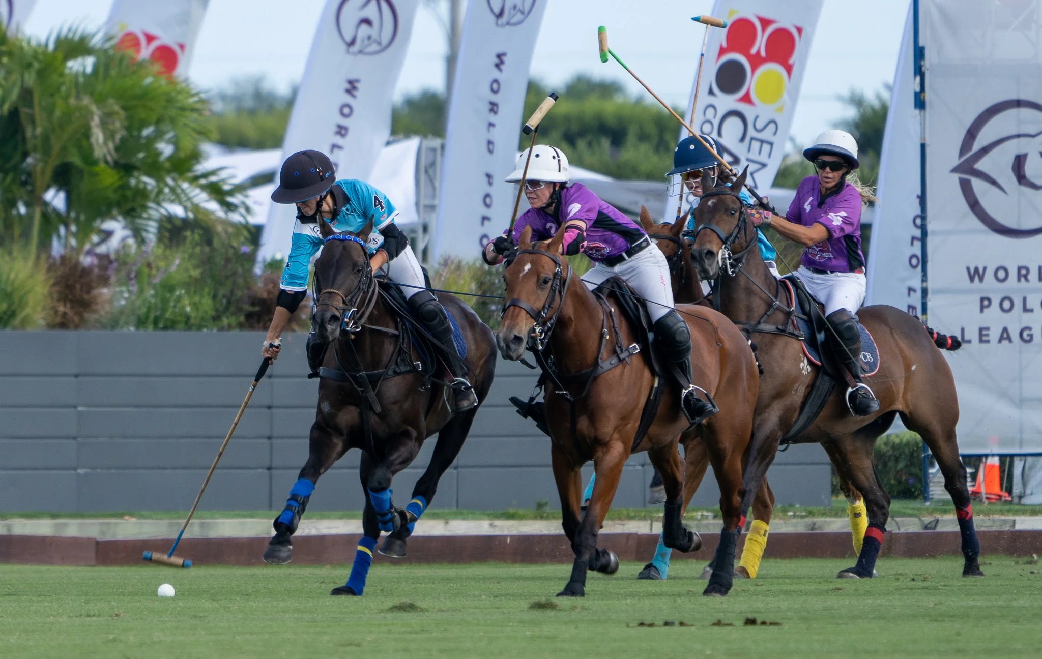 WCT Legacy Finals Honor Women's Polo Pioneer Sunny Hale — Grand Champions  Polo Club