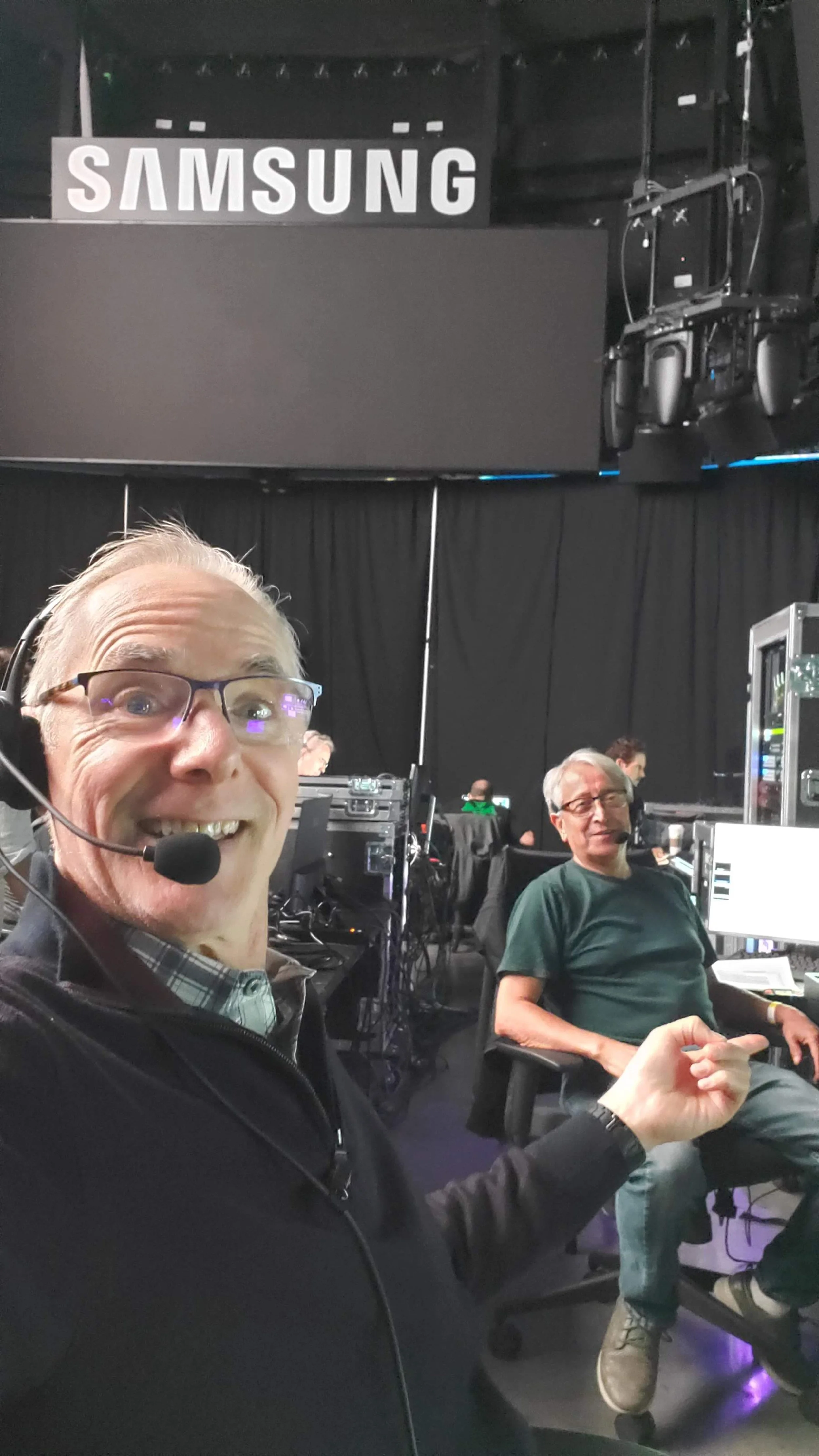 Inside the Chase Center scoreboard for Jack Morton Worldwide &amp; Cadillac