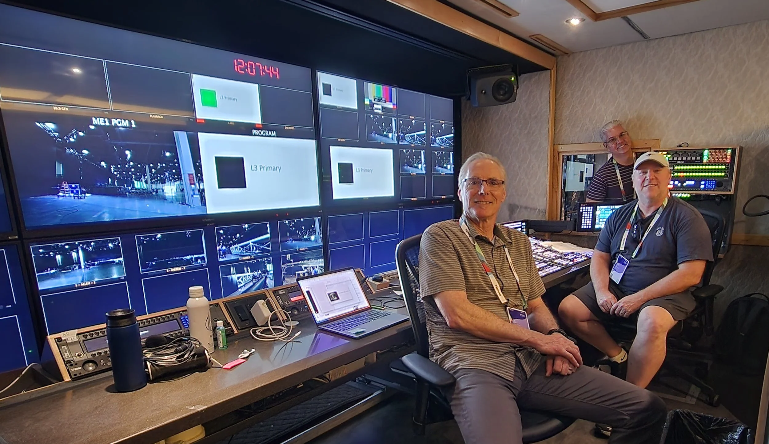 In the truck with TD extrodinare Shawn H