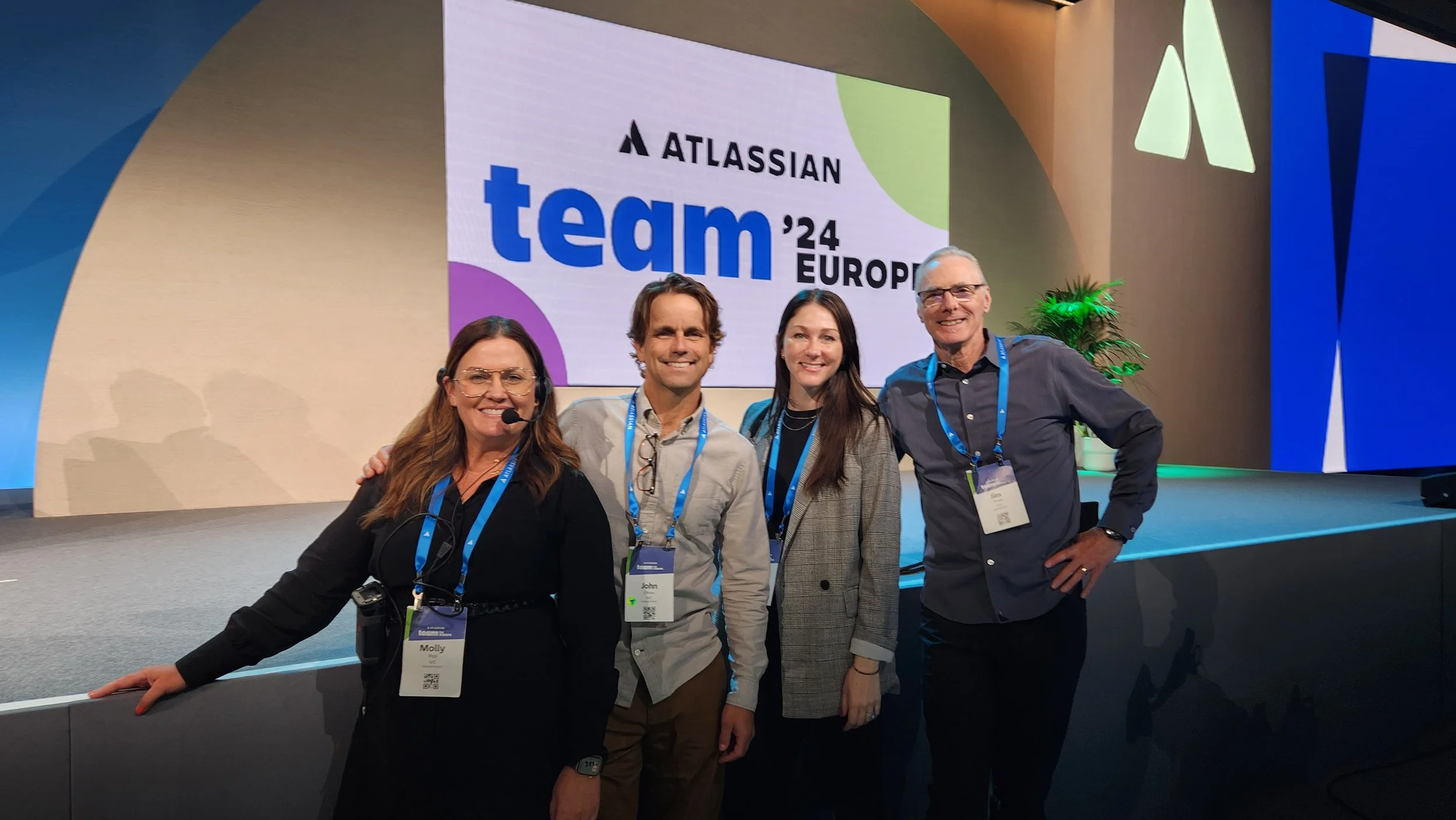 With InVision in Barcelona, 2024