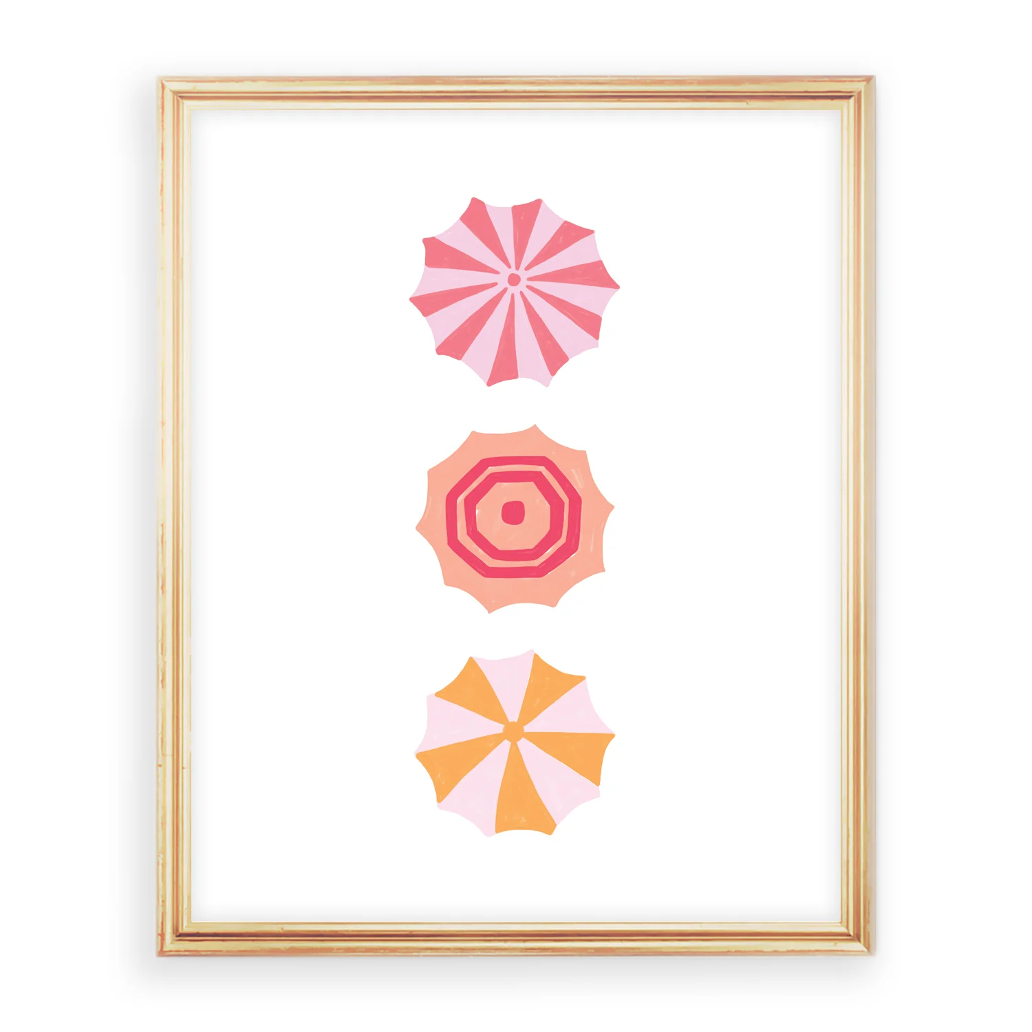 printed beach umbrella