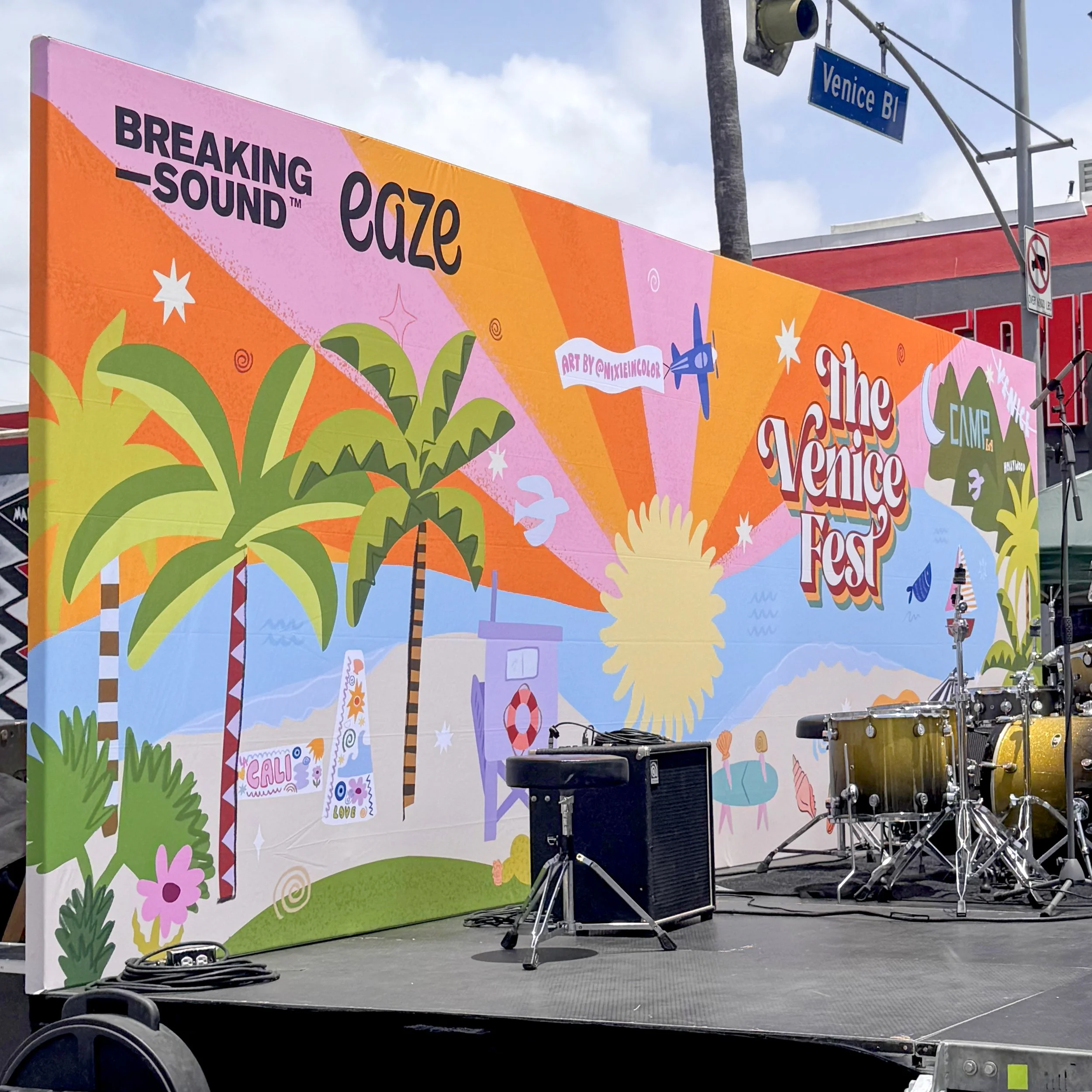 The Venice Fest Banner