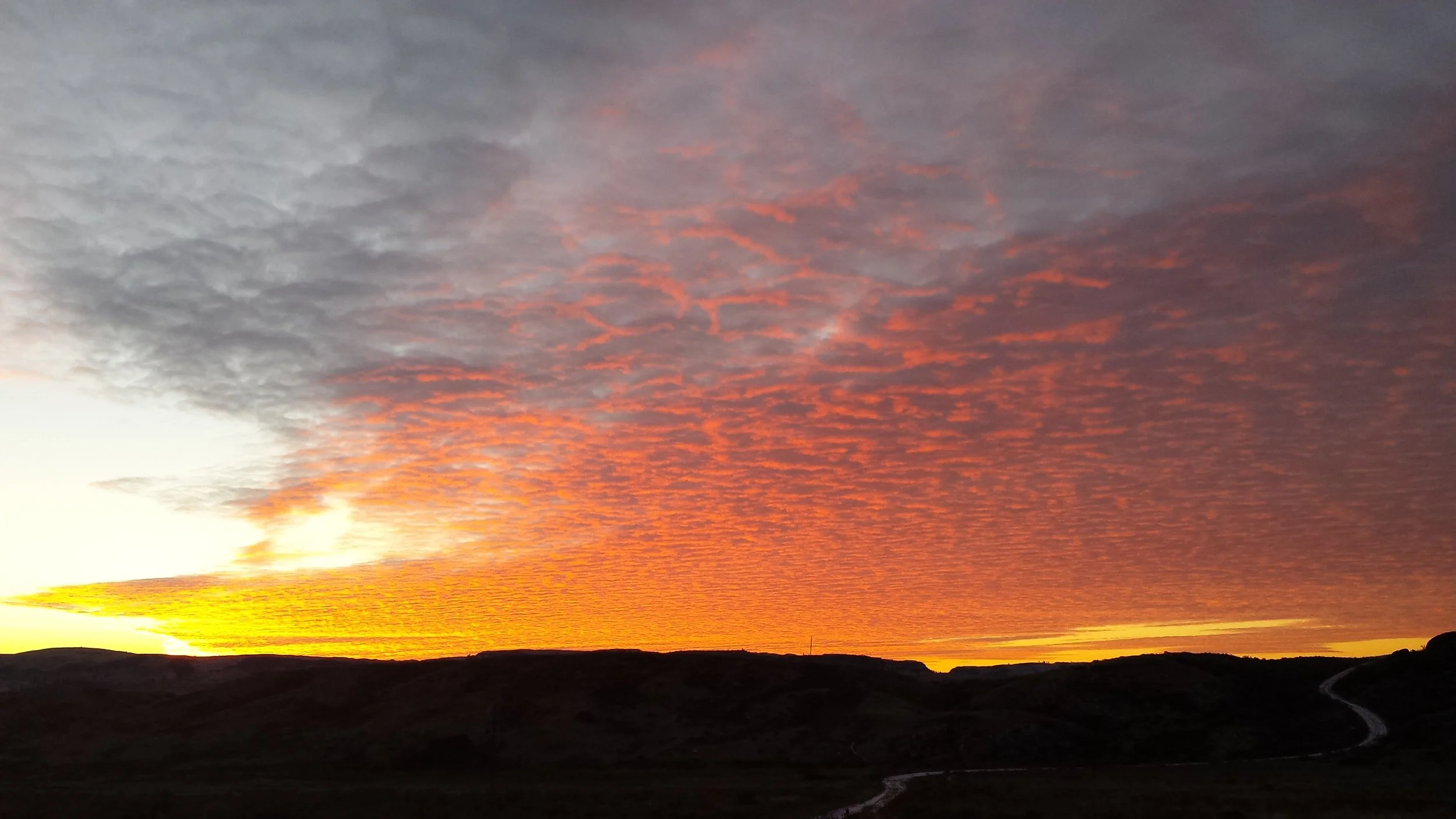 Colville Indian Sunset