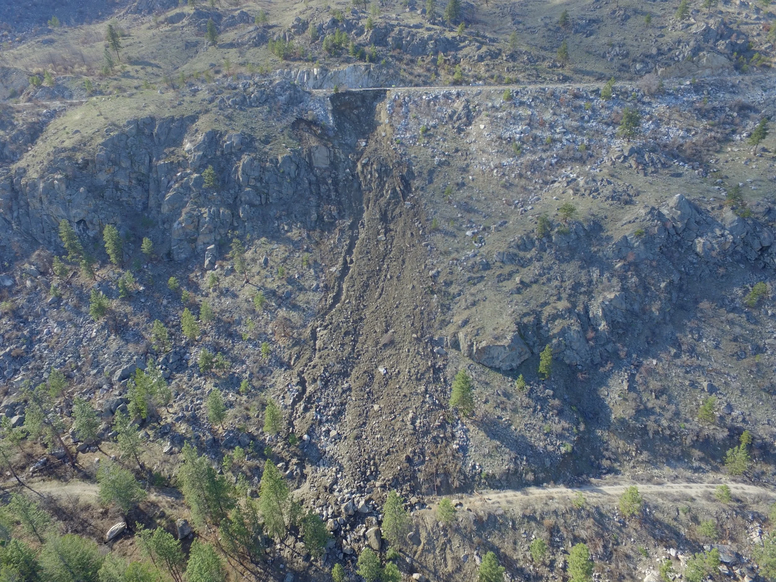 Omak Lake Washout