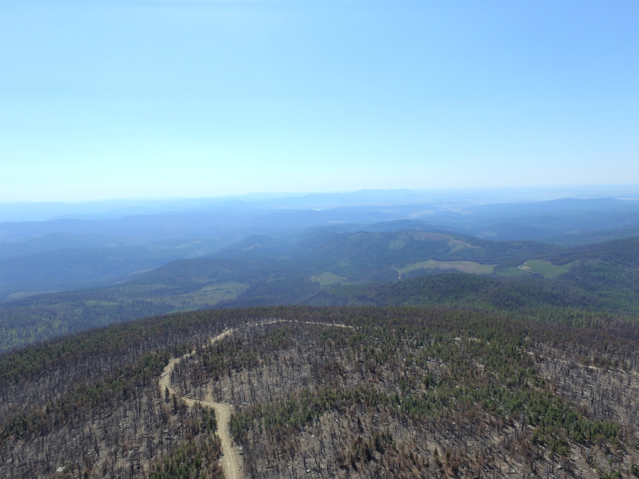 Above Moses Mt looking to Nespelem