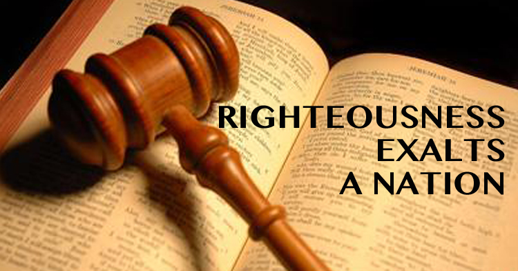 Image result for images for righteousness exalts a nation