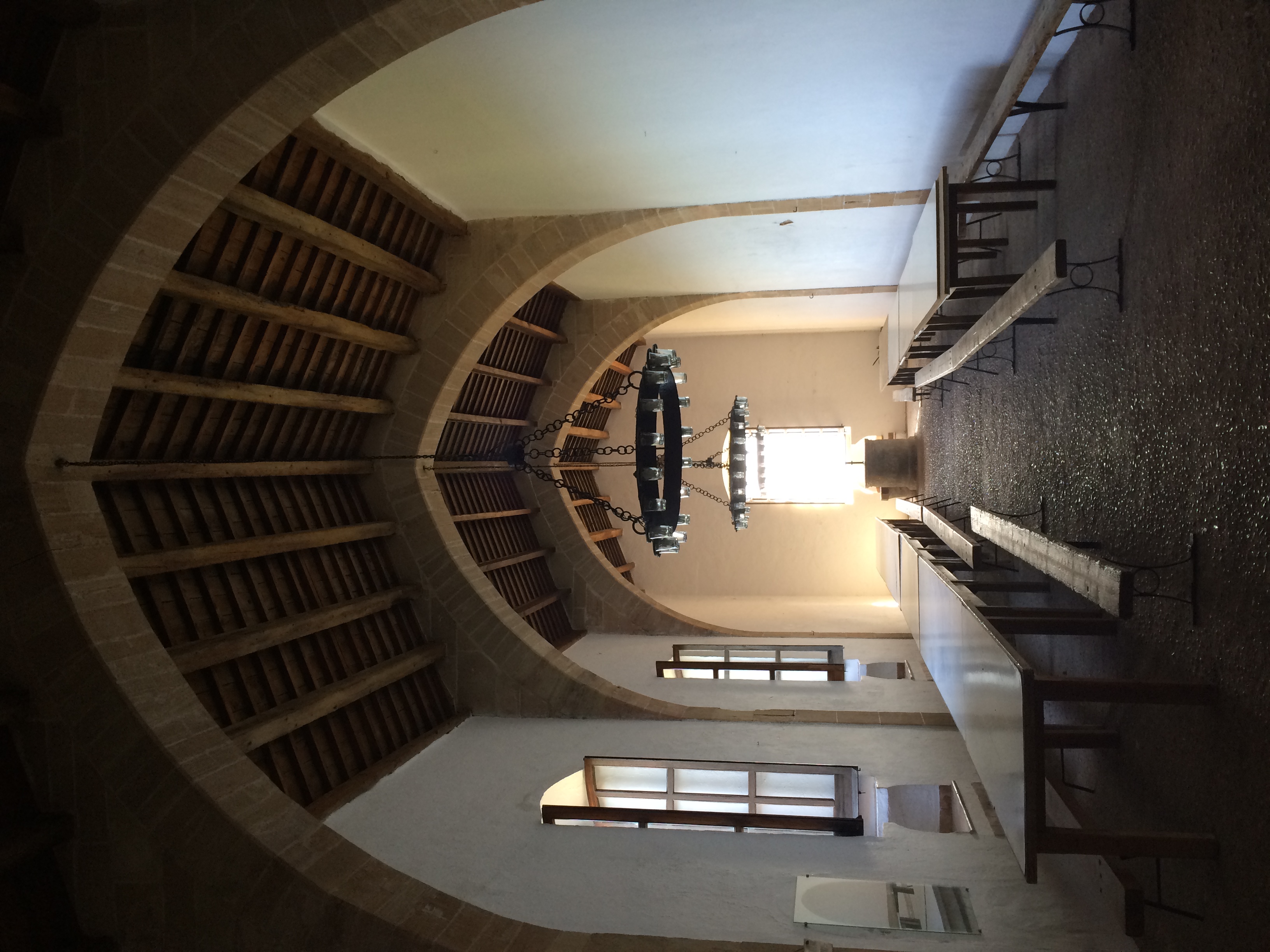 The dining hall.