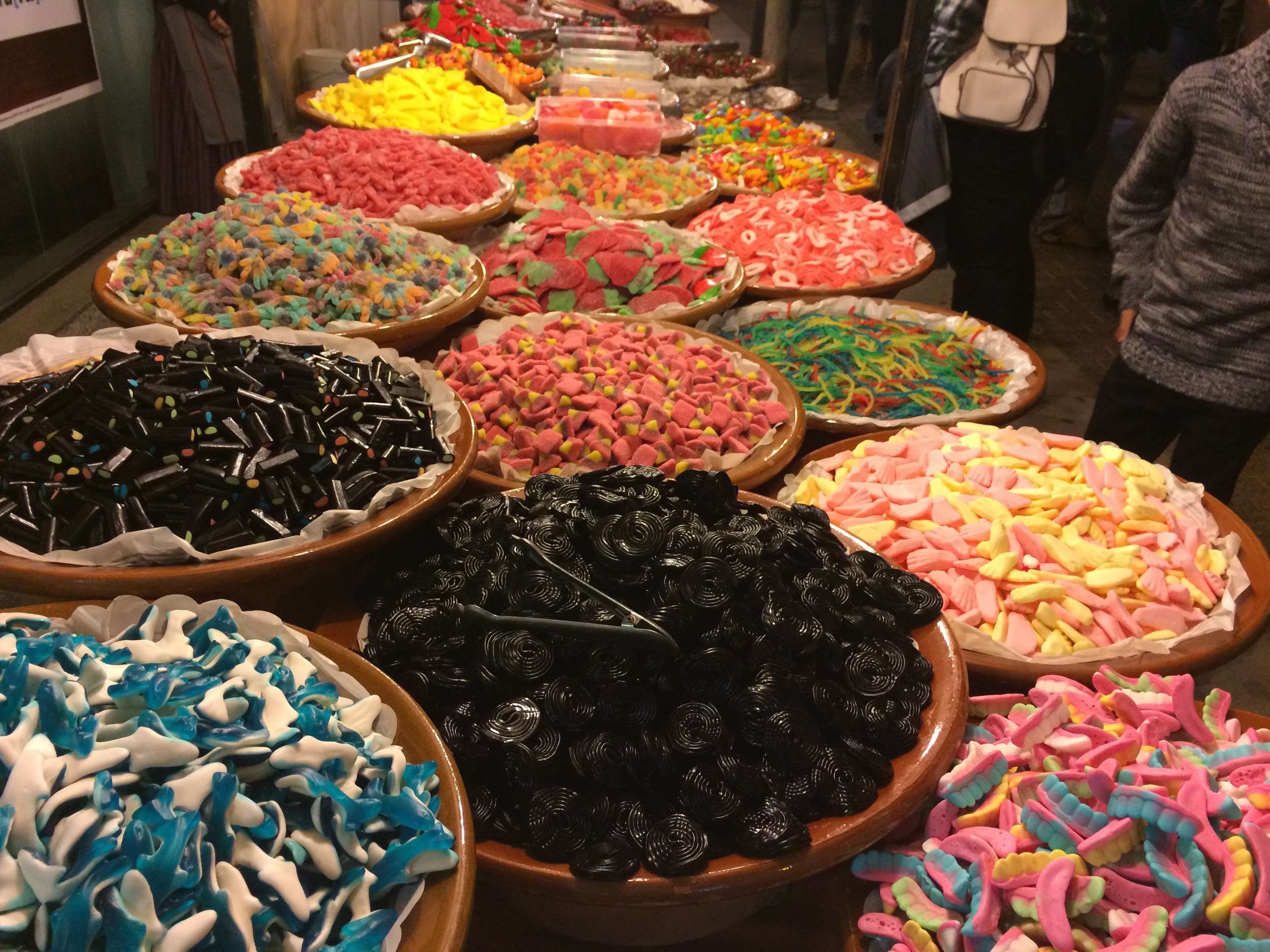 Candy on candy on candy. A kid's dream come true.