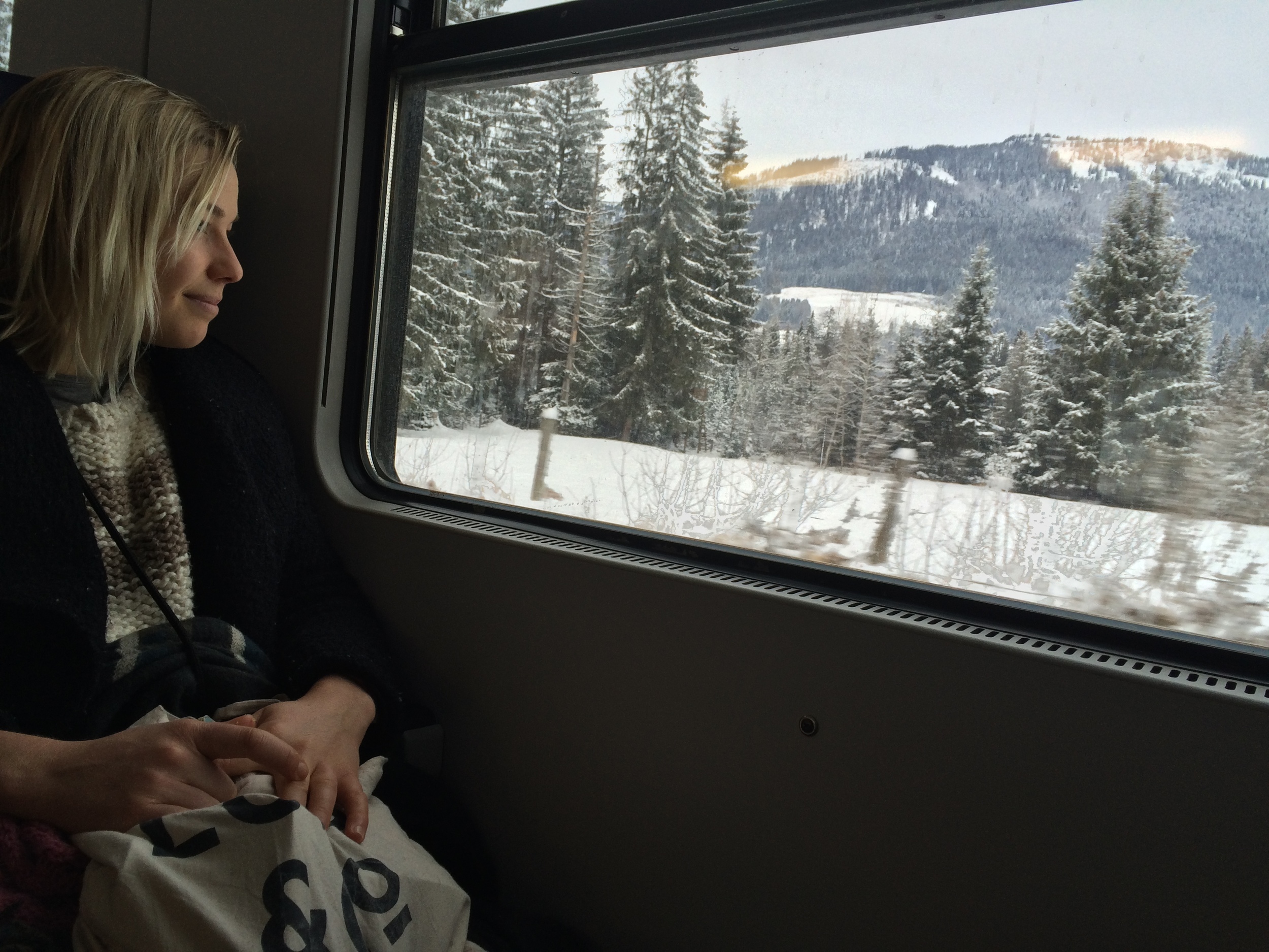 Beautiful train rides...