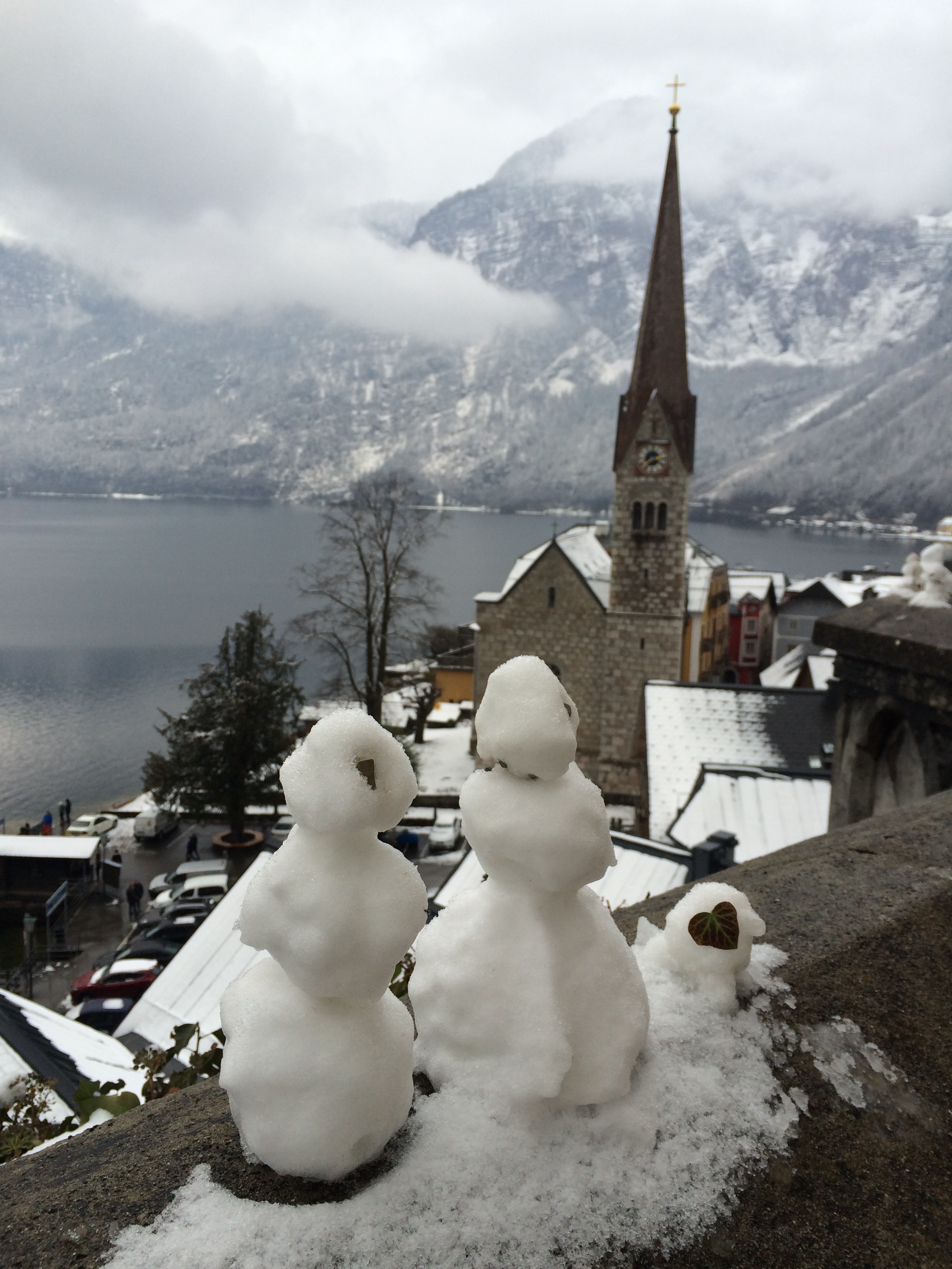 Best seat in the house... - Hallstatt, Austria