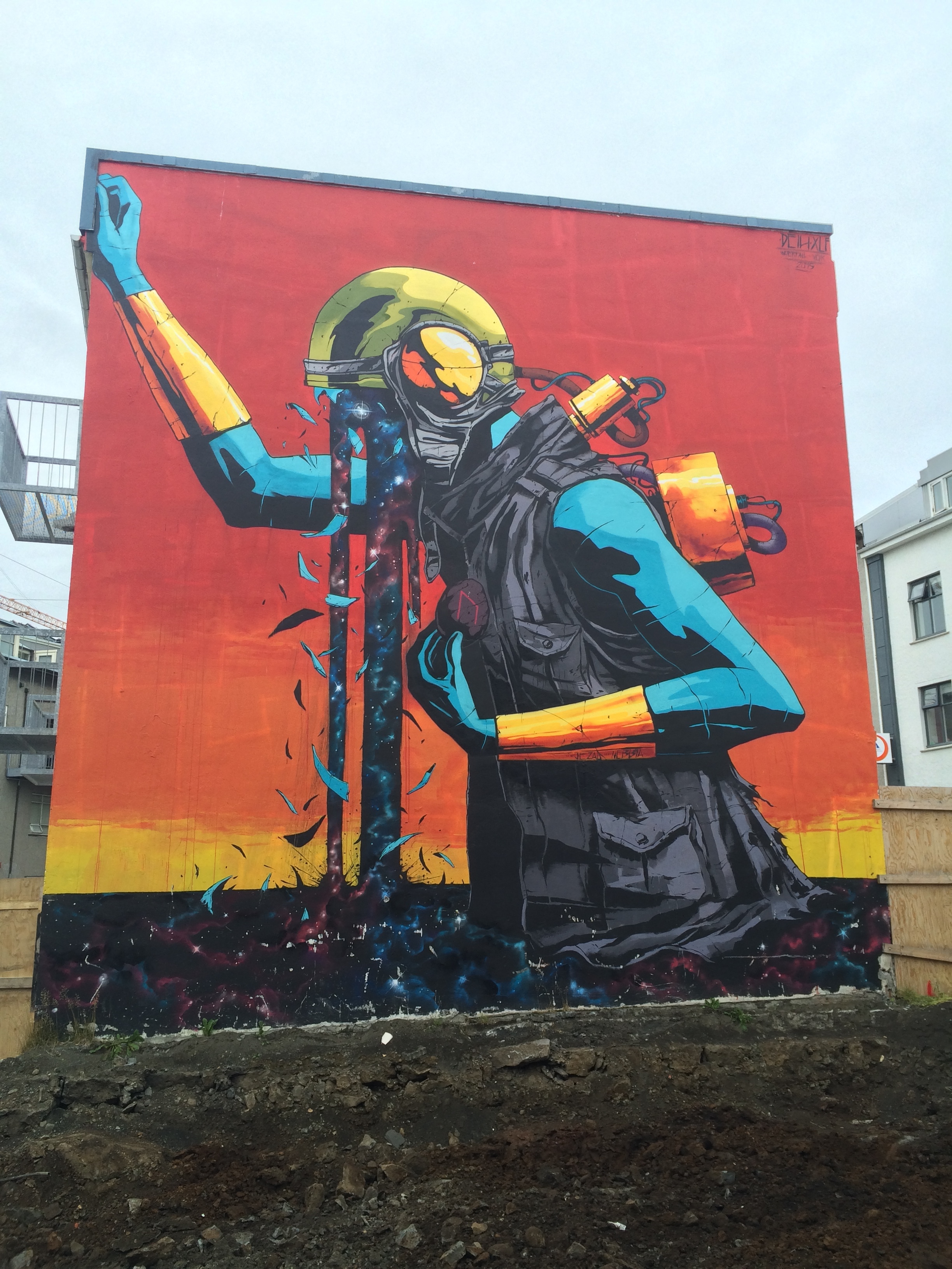 More sweet graffiti art, Reykjavík.