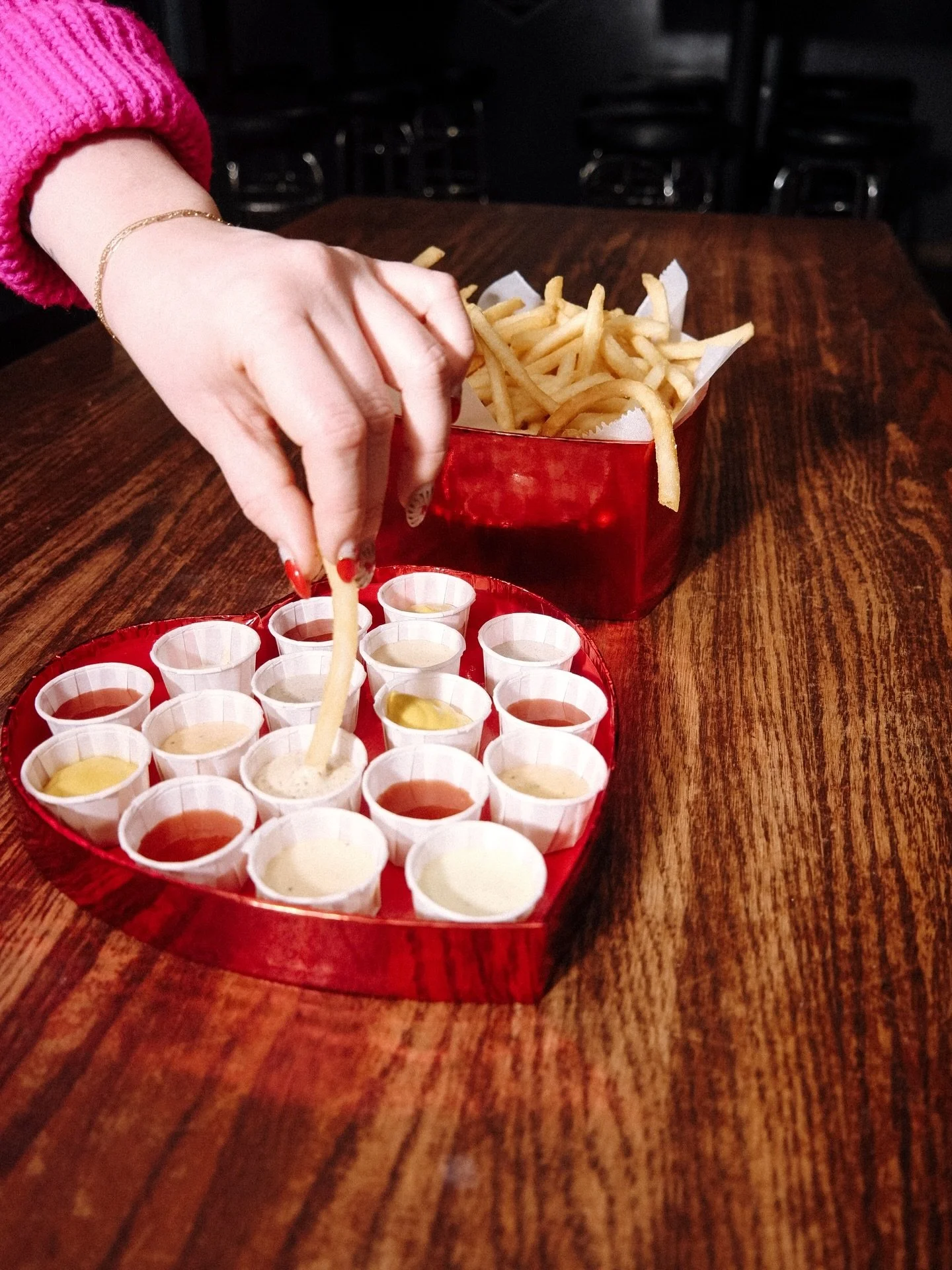 🍟Fries are for lovers ❤️

No reservations required.