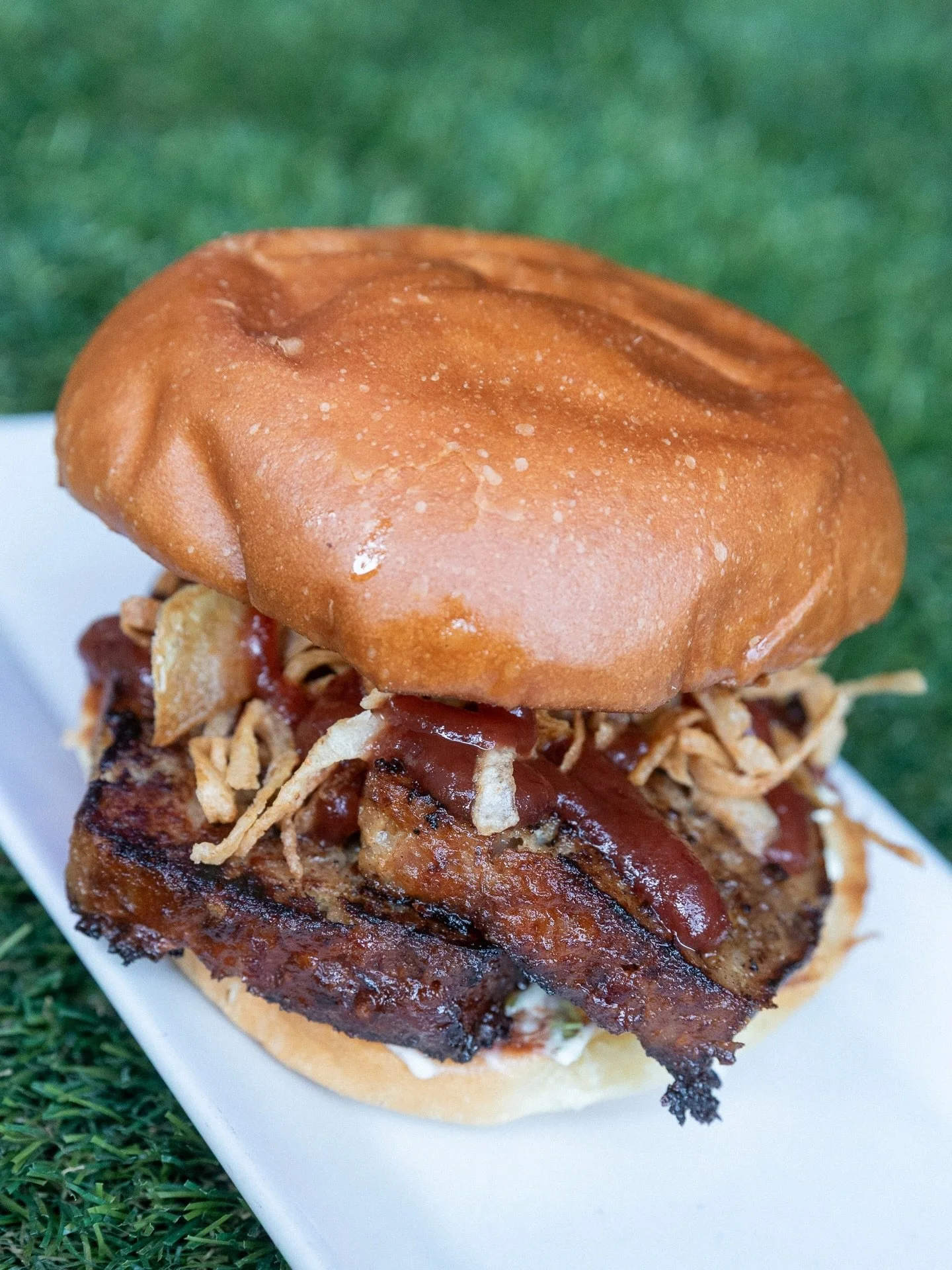 Great day for a burger special! 

I WOULD DO ANYTHING FOR LOAF
Pork, beef &amp; bacon meatloaf, cranberry bourbon ketchup, whipped green onion cream cheese, frizzled onions, @farmtomktbread egg bun