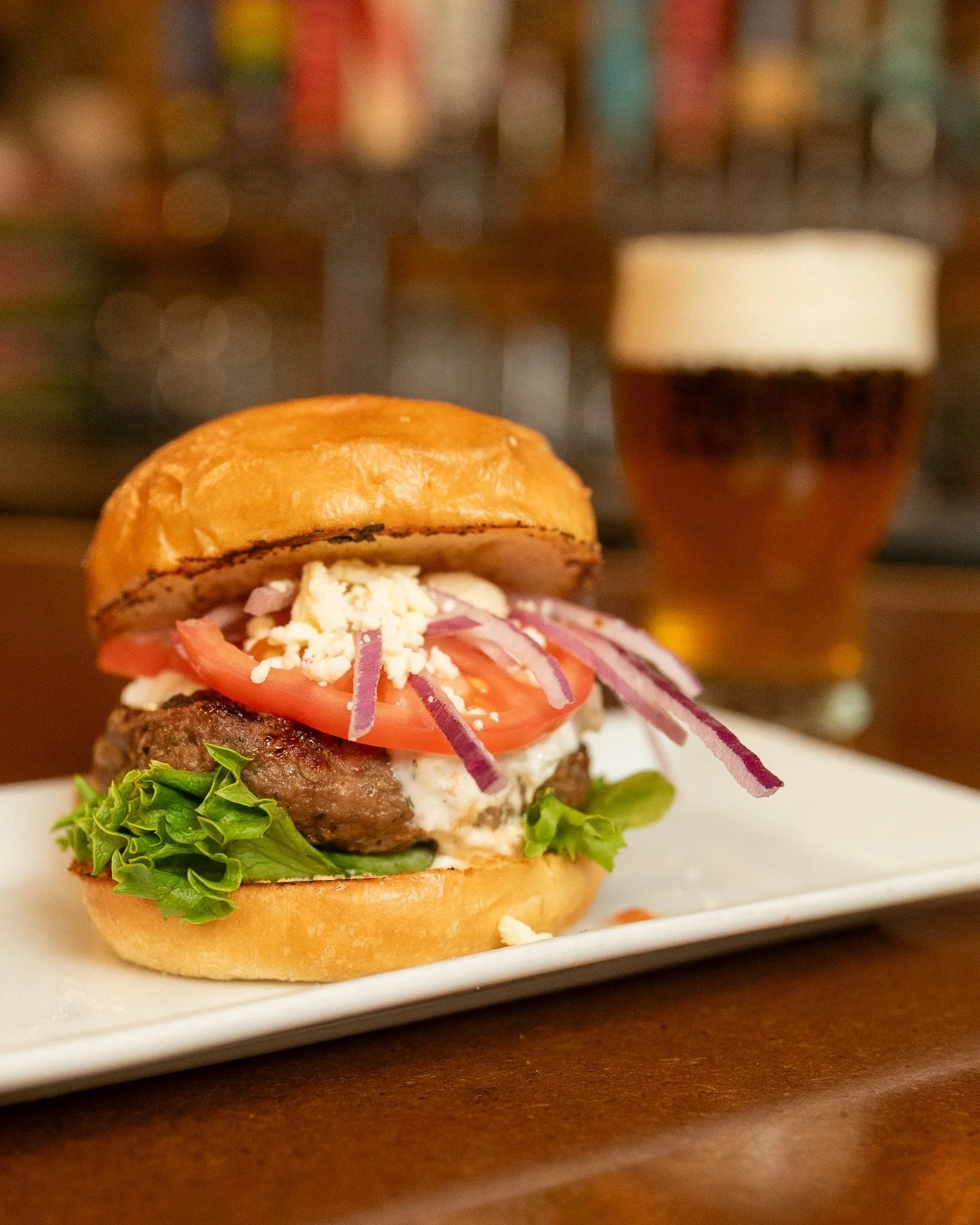 Lunch done right 🍔🍺

Stop in and try some of our amazing March Specials and work on your brackets.