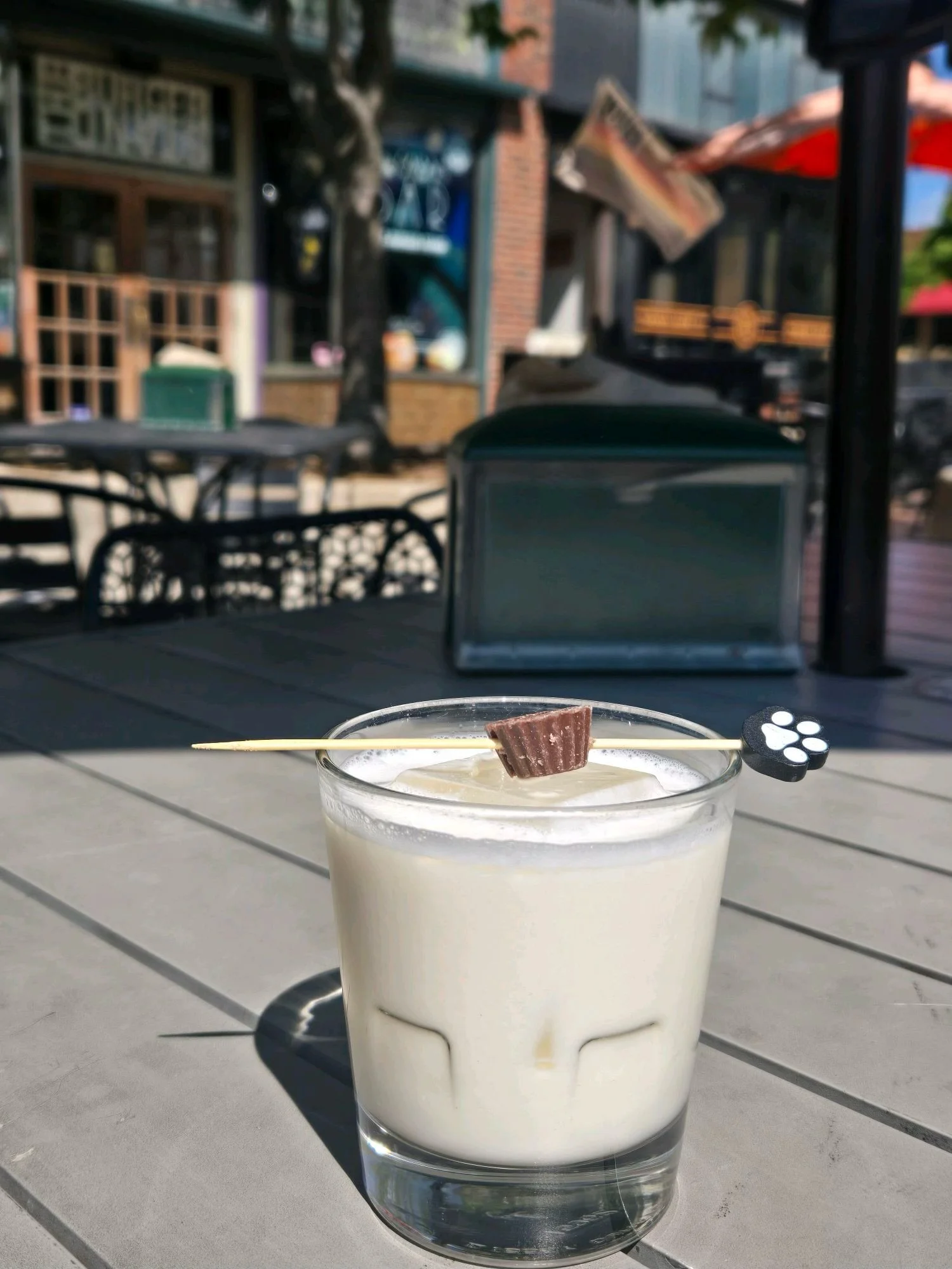 Join us this weekend and support @lawrencehumanesociety.

The Great Patio Pup Tour is happening now!

Pup Cup
Tito&rsquo;s, Skewball, half &amp; half, root beer + Reese&rsquo;s PB cup

$1 from each cocktail supports the @lawrencehumanesociety

Ask fo