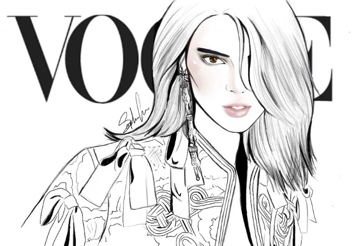  Kendall Jenner: Vogue September Issue 