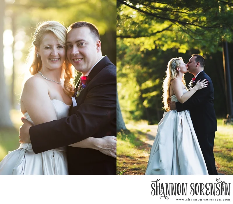 Rosalind Matt Wedding Portraits at Sunset