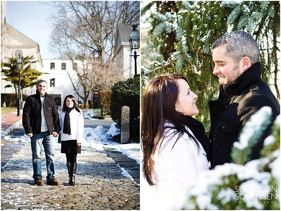 Newport Rhode Island Engagement Photography Shannon Sorensen Photography