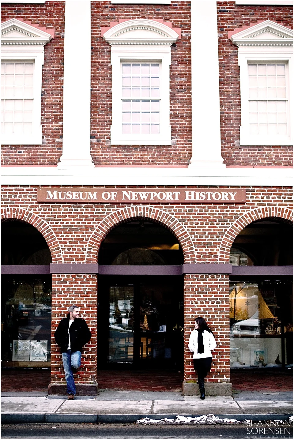 Newport Rhode Island Engagement Photography Shannon Sorensen Photography