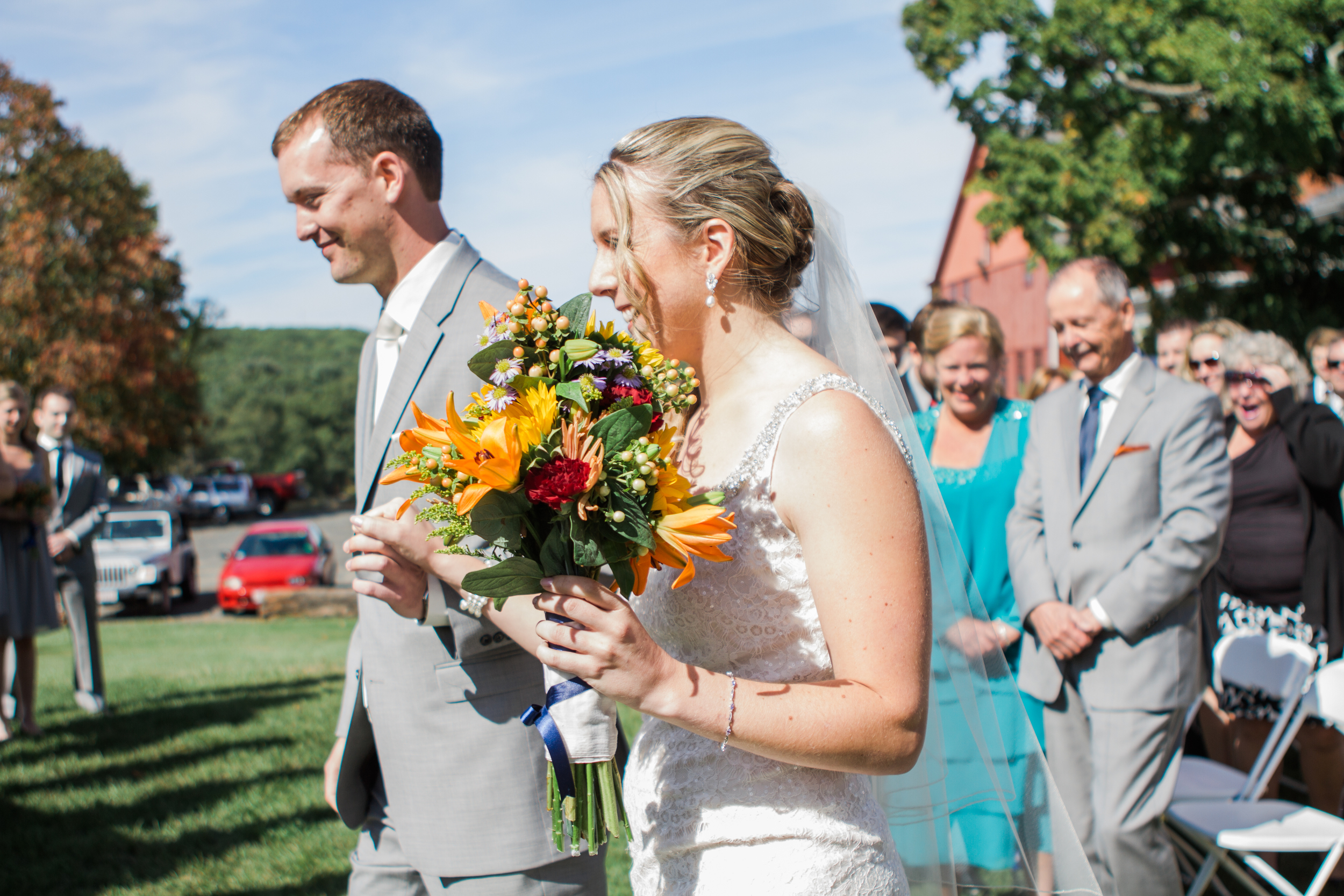 Holly and Derek Salem Cross In North Brookfield Massachusetts Shannon Sorensen Photography