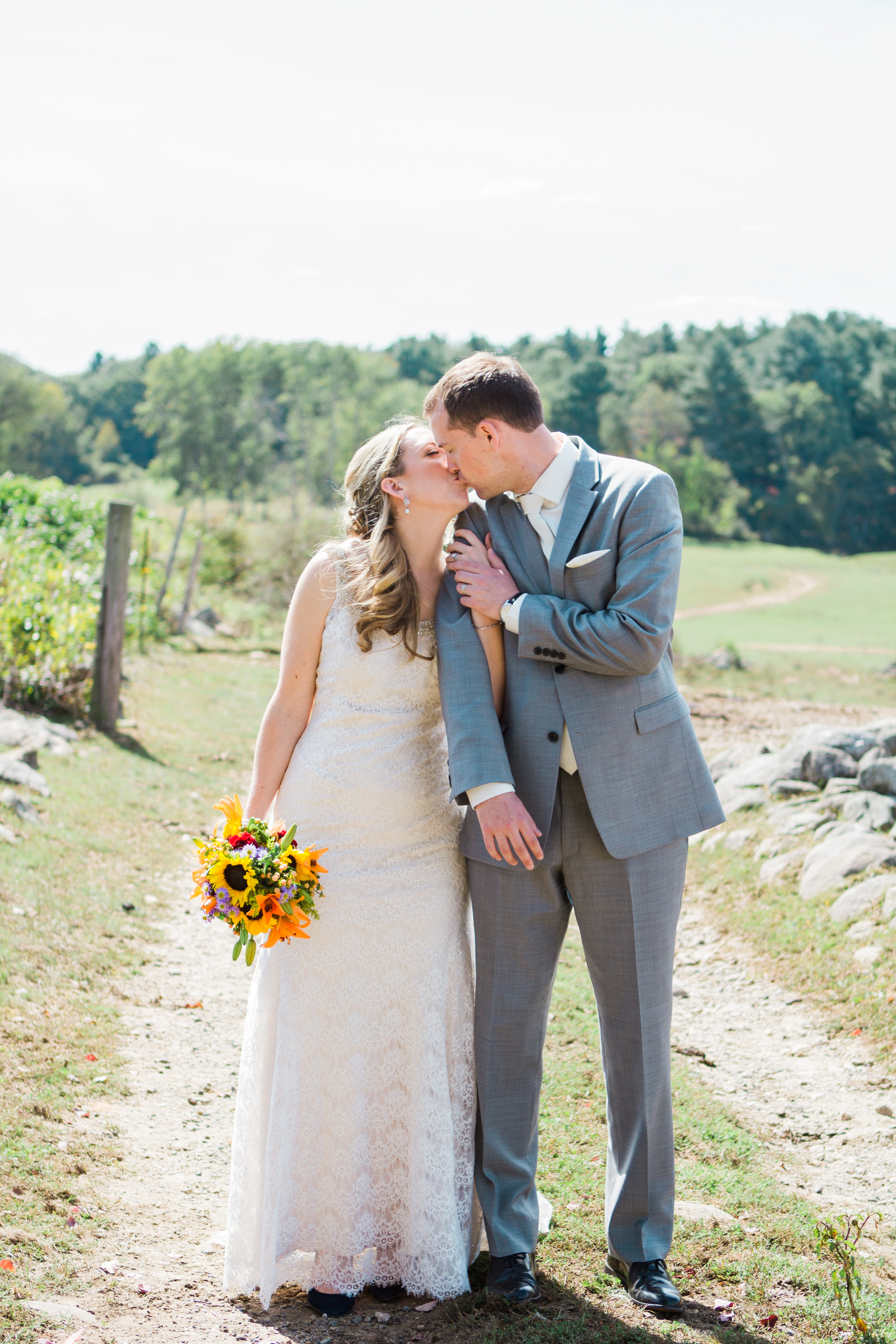 Holly and Derek Salem Cross In North Brookfield Massachusetts Shannon Sorensen Photography