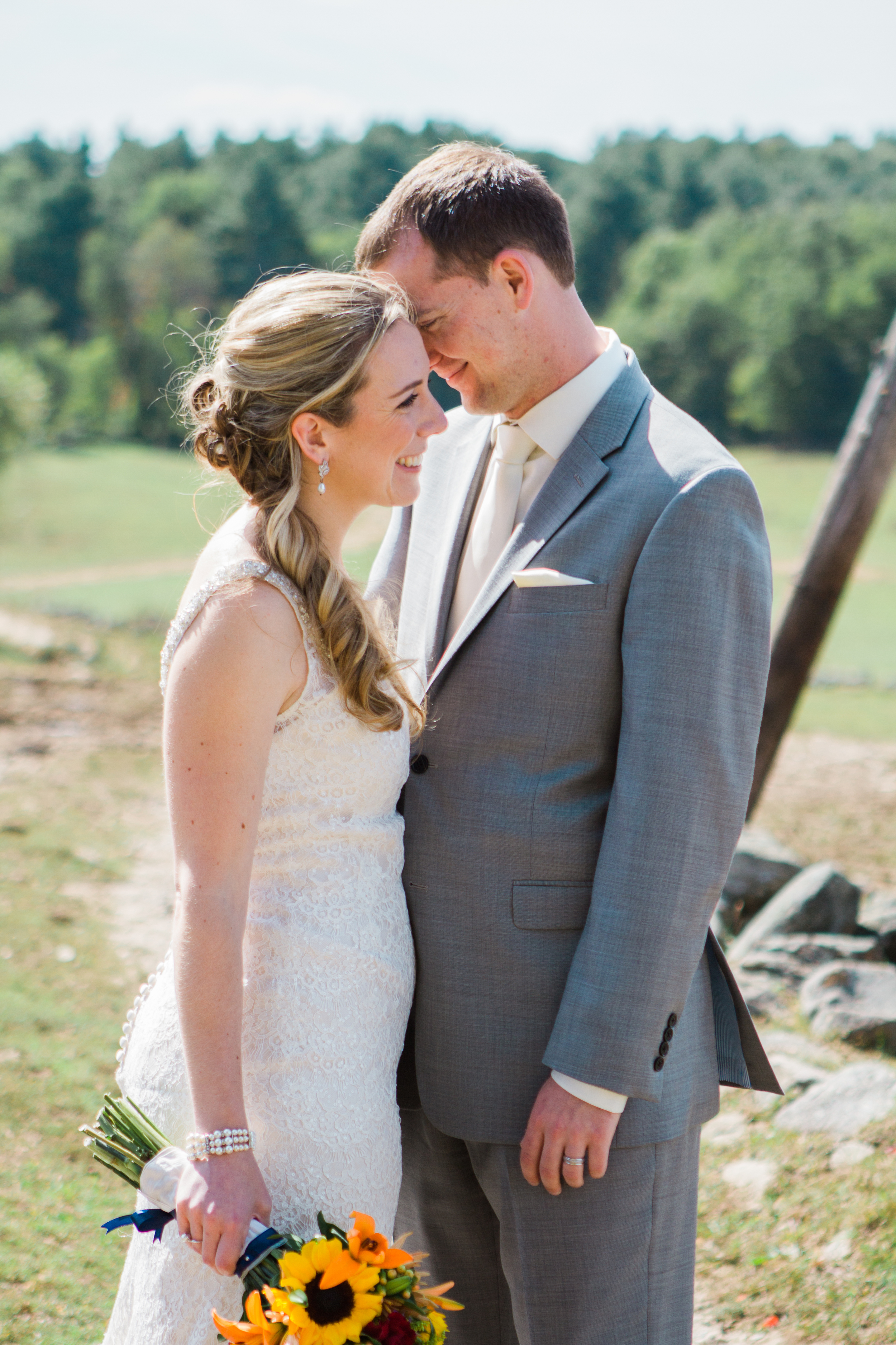 Holly and Derek Salem Cross In North Brookfield Massachusetts Shannon Sorensen Photography