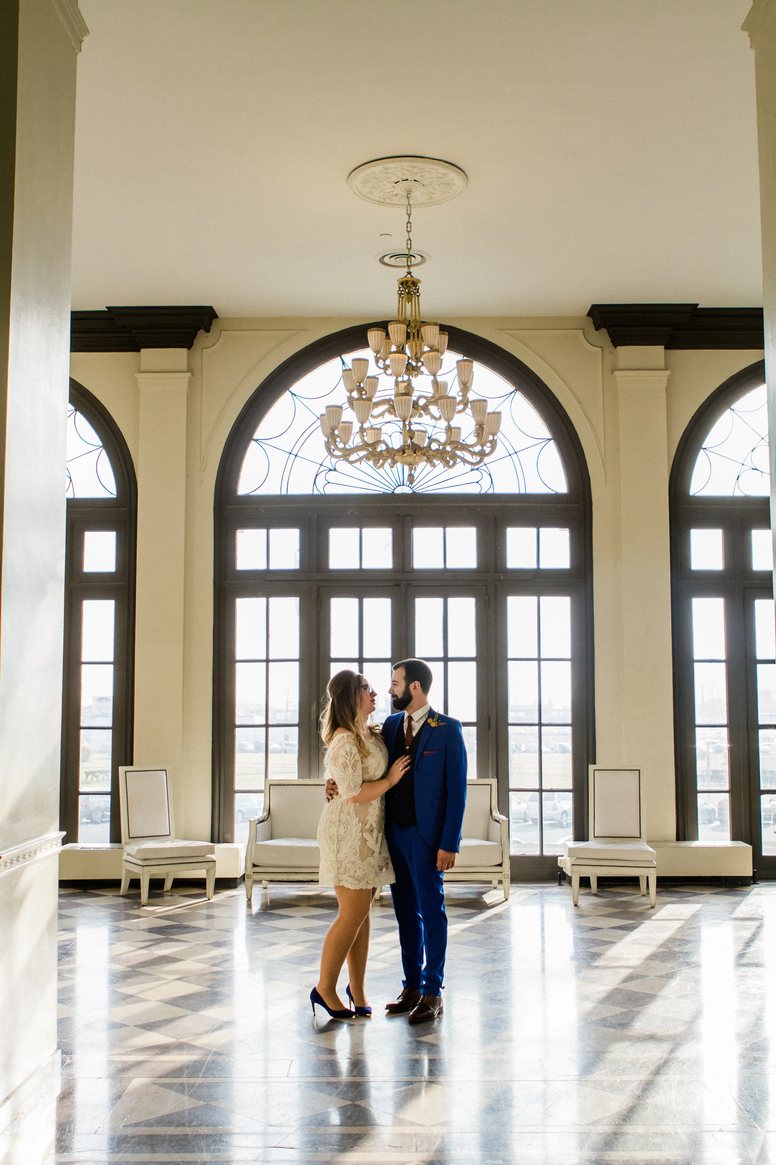 Victoria and Nick Asbury Park Boardwalk Tim McLoone's Supper Club New Jersey Shore Wedding Shannon Sorensen Photography