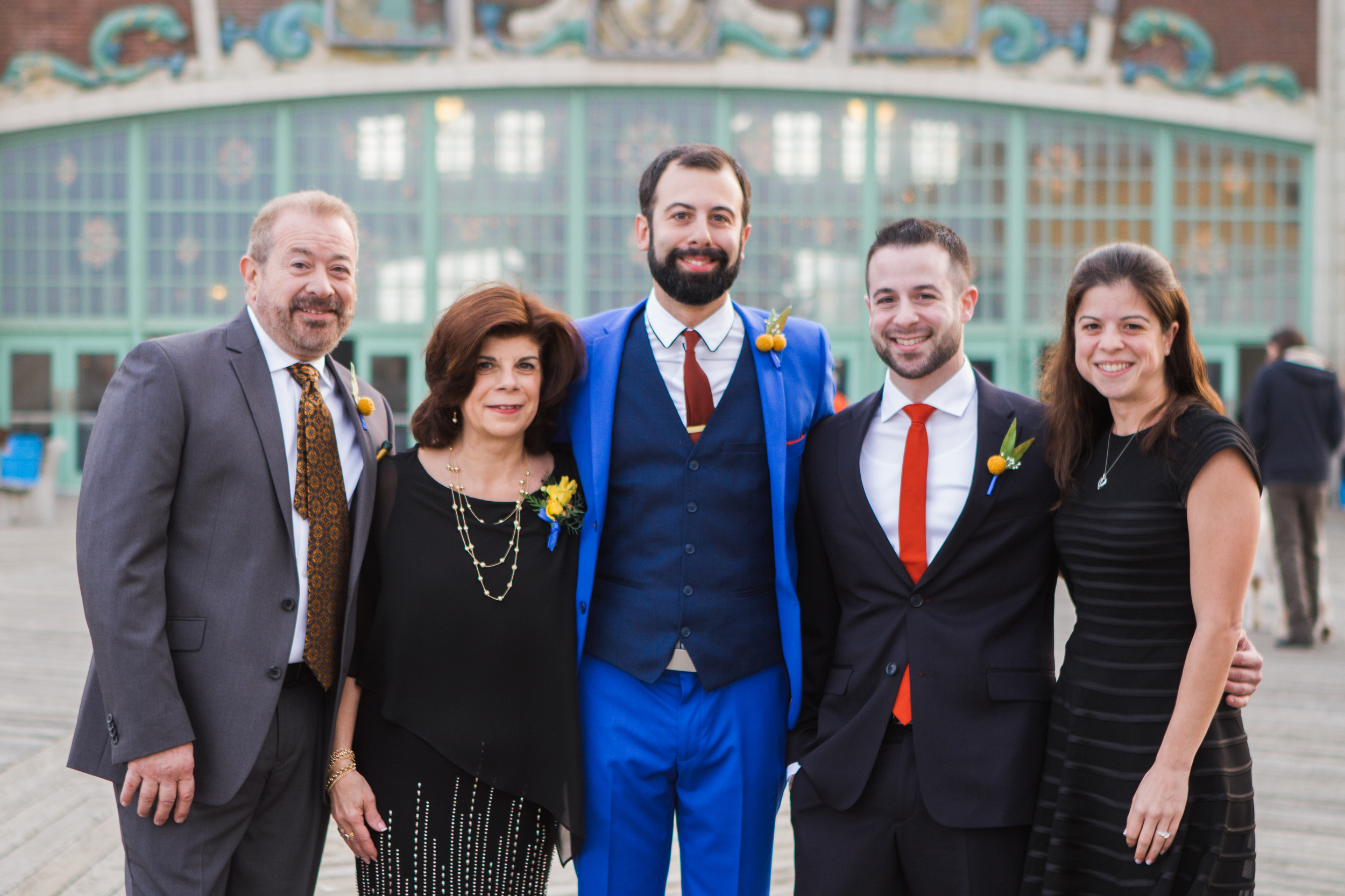 Victoria and Nick Asbury Park Boardwalk Tim McLoone's Supper Club New Jersey Shore Wedding Shannon Sorensen Photography