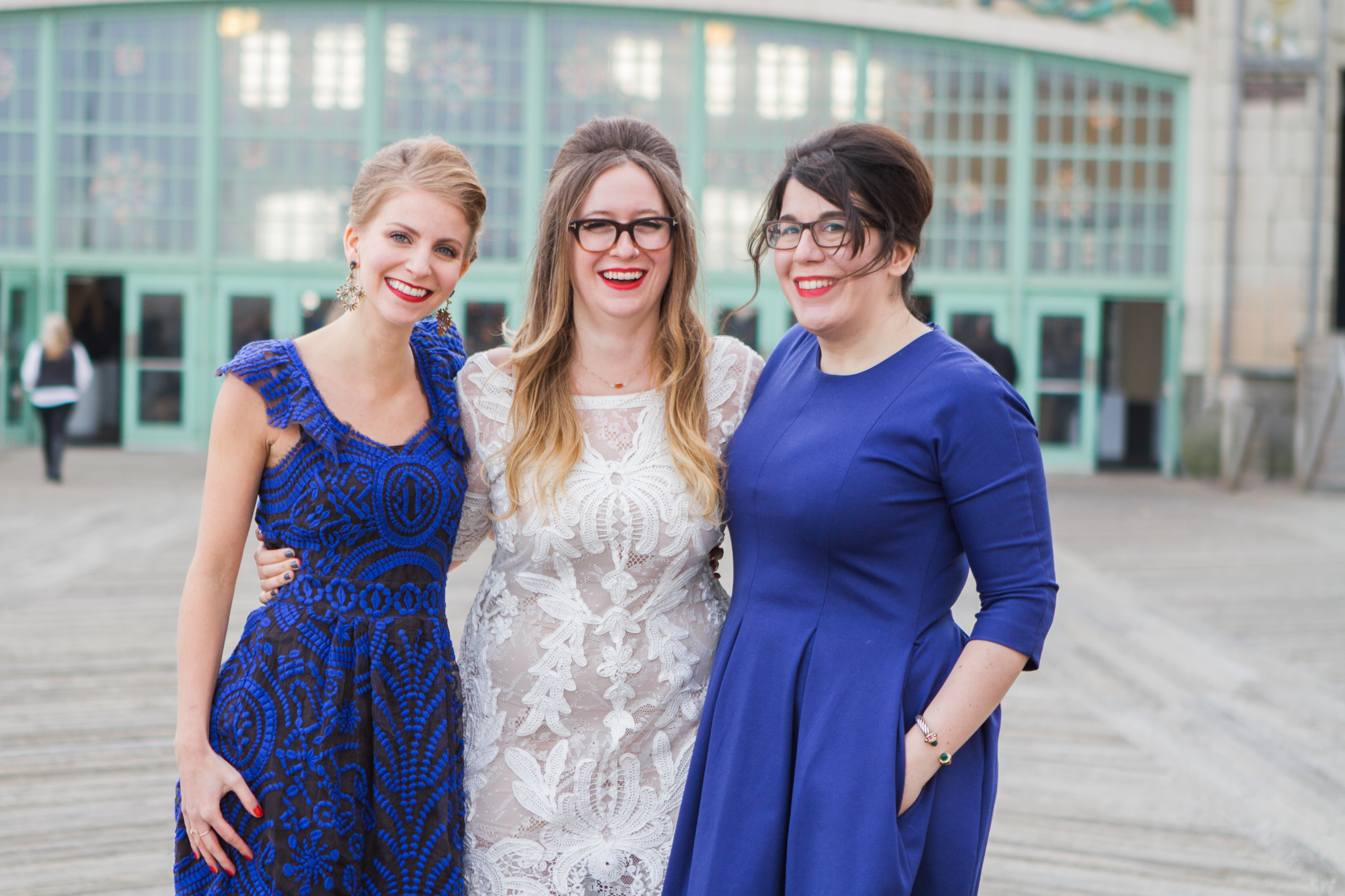 Victoria and Nick Asbury Park Boardwalk Tim McLoone's Supper Club New Jersey Shore Wedding Shannon Sorensen Photography