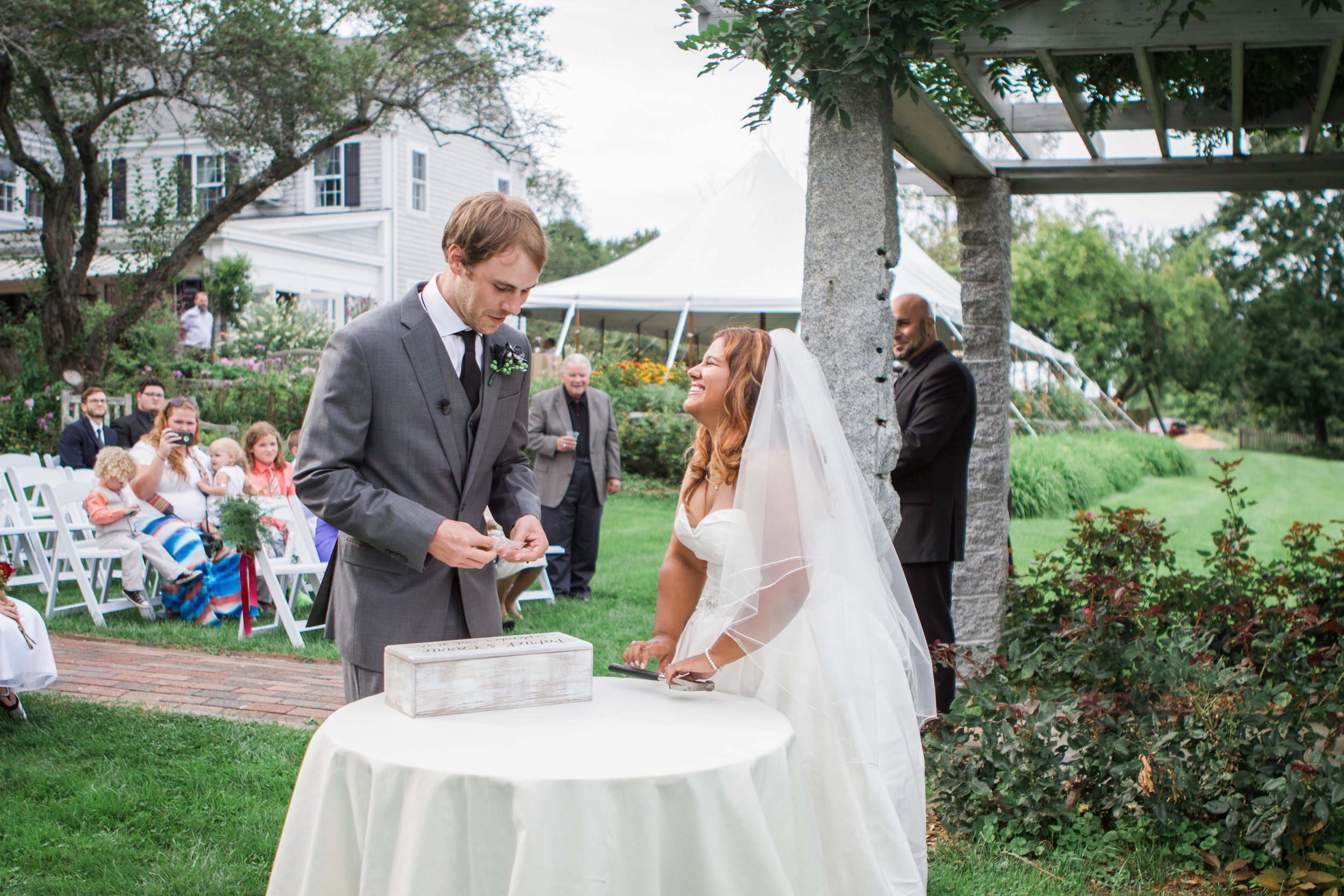 Carrie and Patrick Tyrone Farm Wedding Photographer in Pomfret Connecticut by Shannon Sorensen Photography