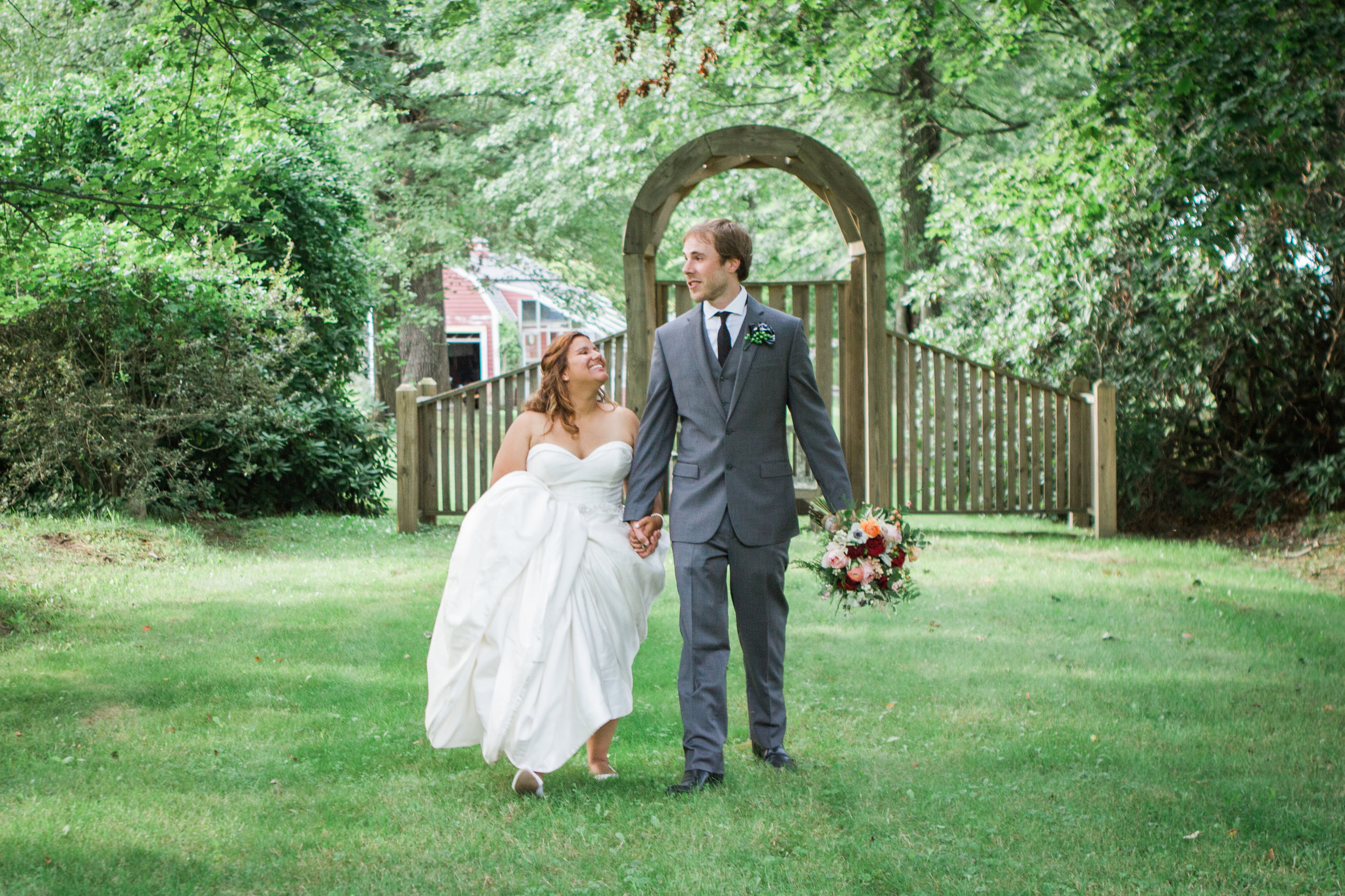 Carrie and Patrick Tyrone Farm Wedding Photographer in Pomfret Connecticut by Shannon Sorensen Photography