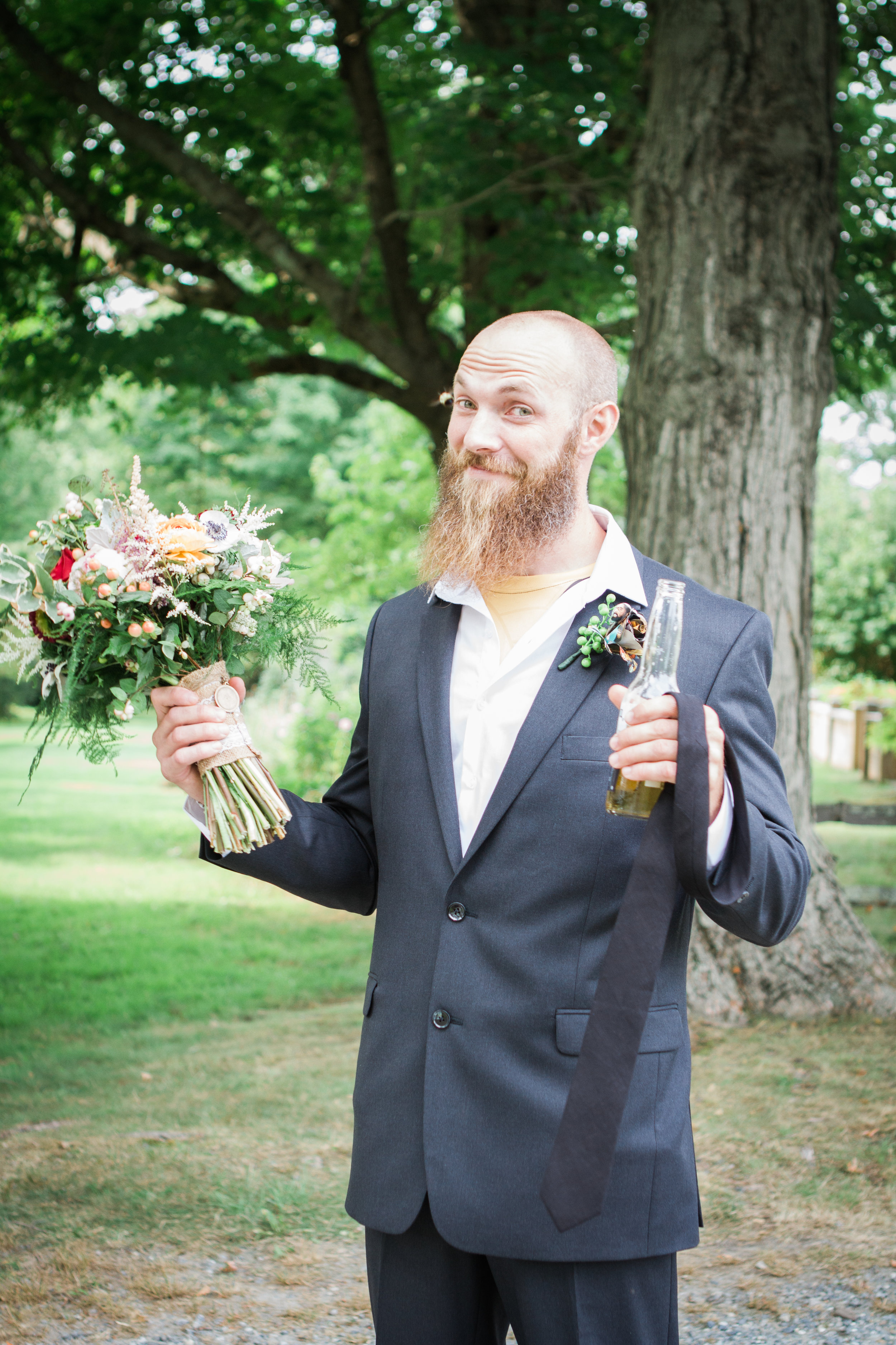 Carrie and Patrick Tyrone Farm Wedding Photographer in Pomfret Connecticut by Shannon Sorensen Photography